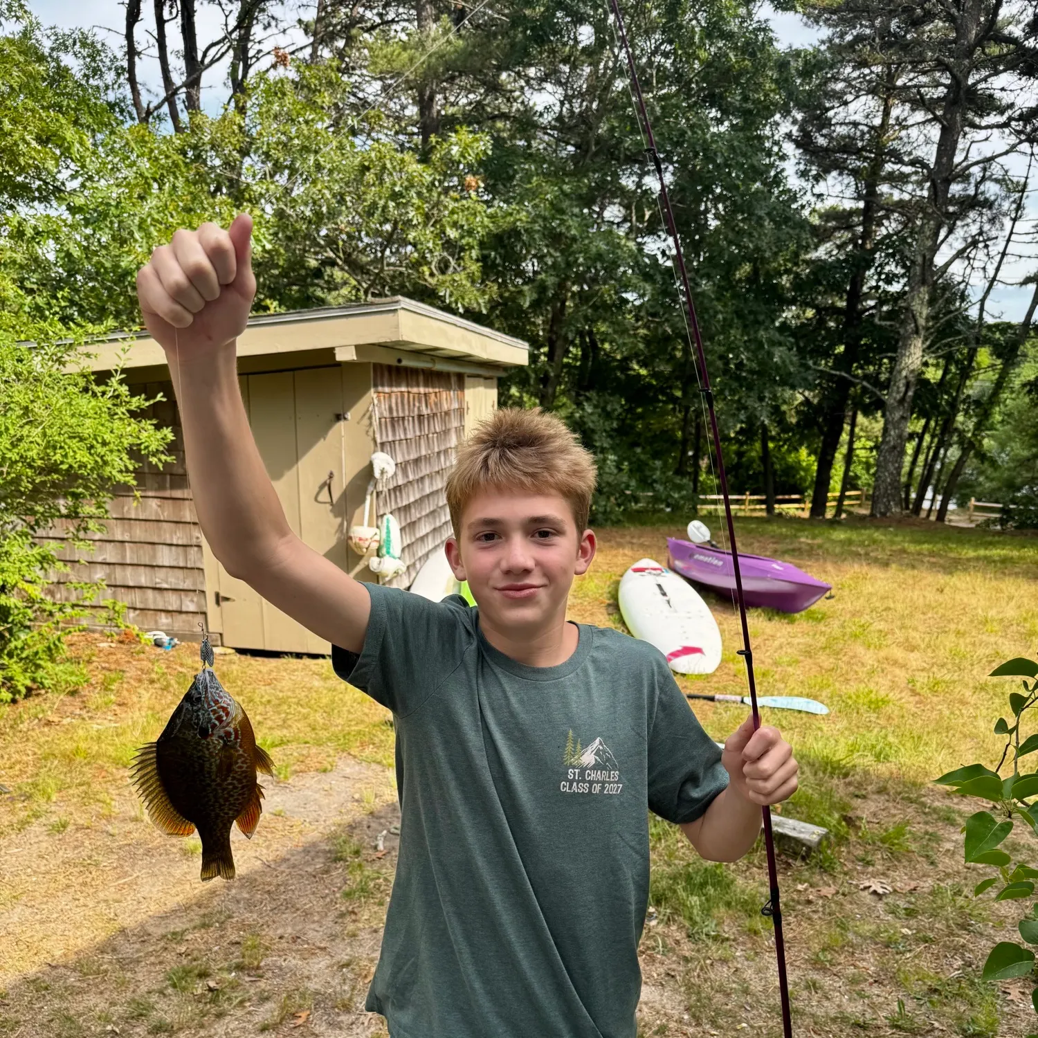 recently logged catches