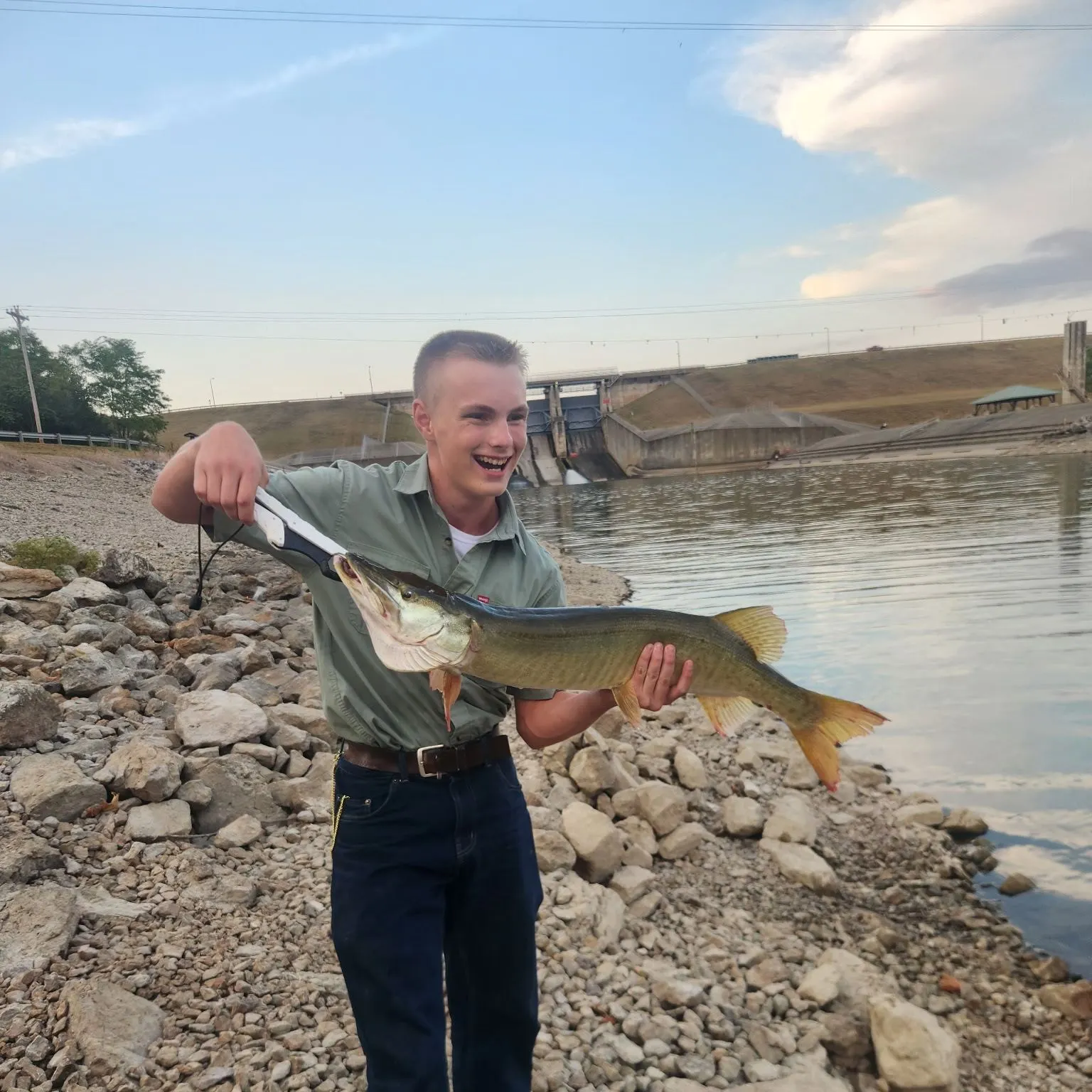Muskie caught on Fishbrain