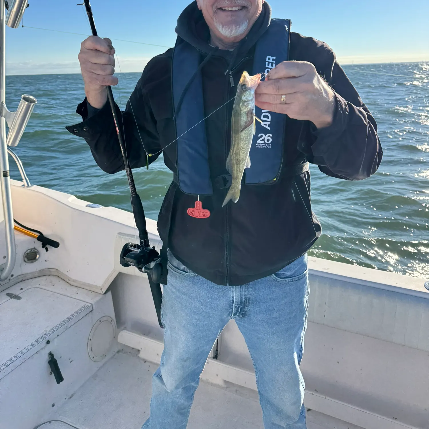 Walleye caught on Fishbrain