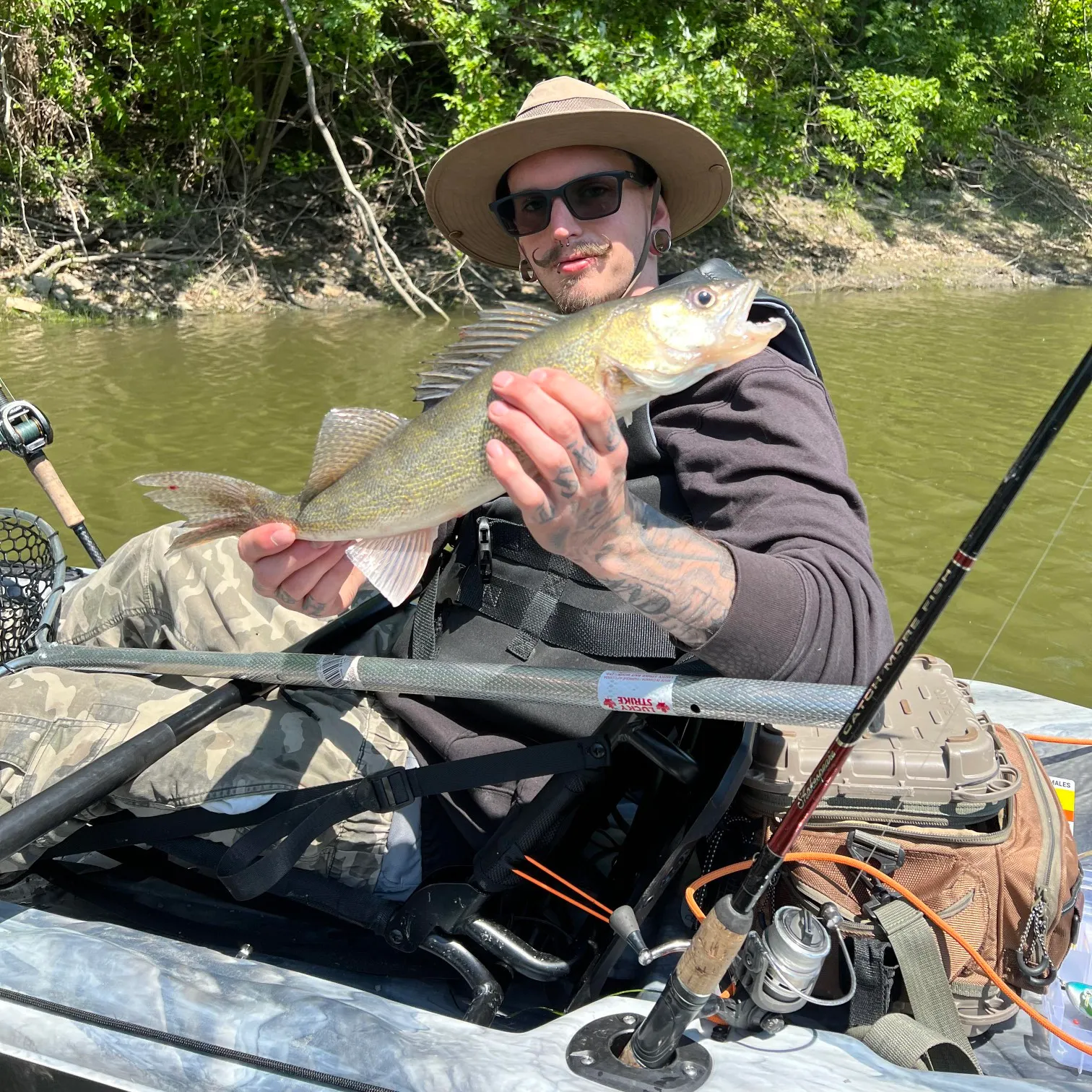 recently logged catches