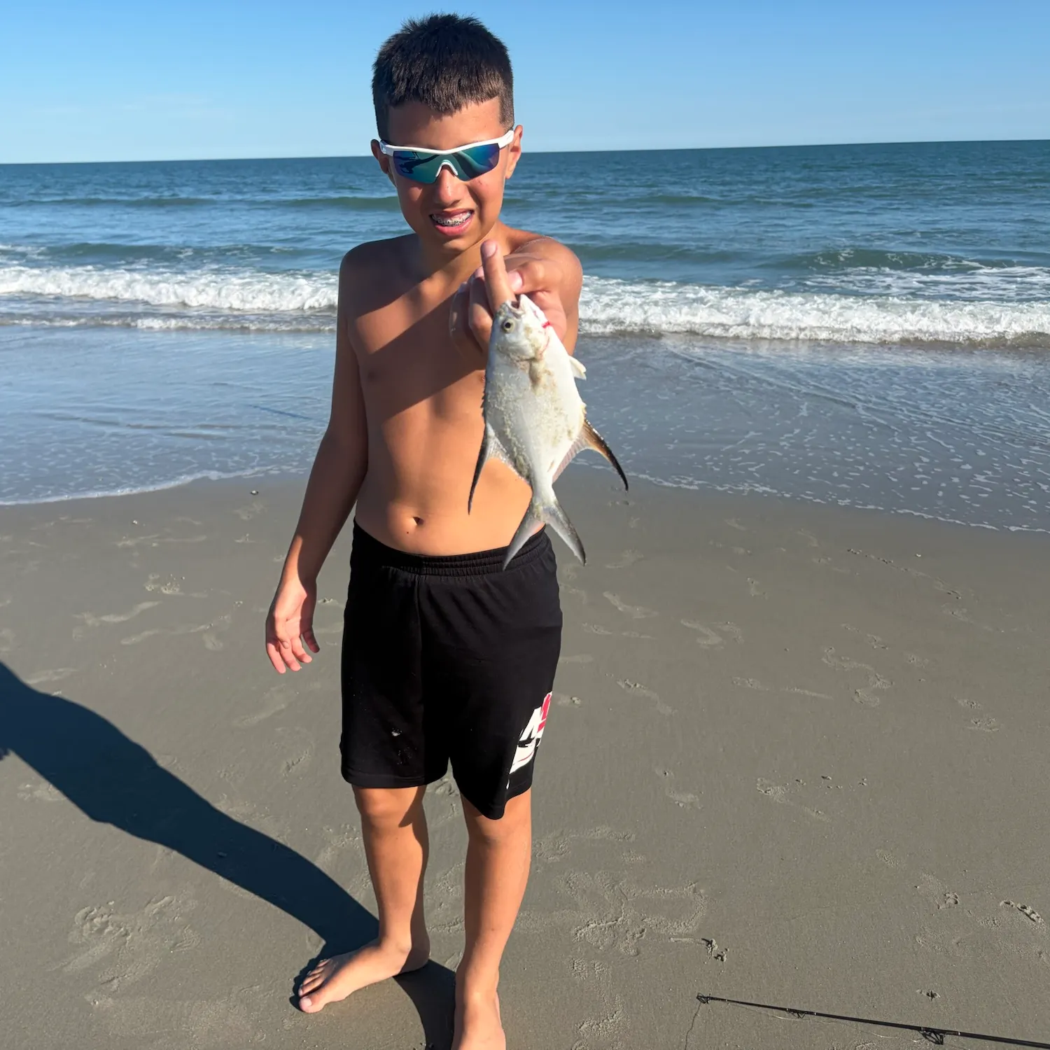 Palometa caught on Fishbrain
