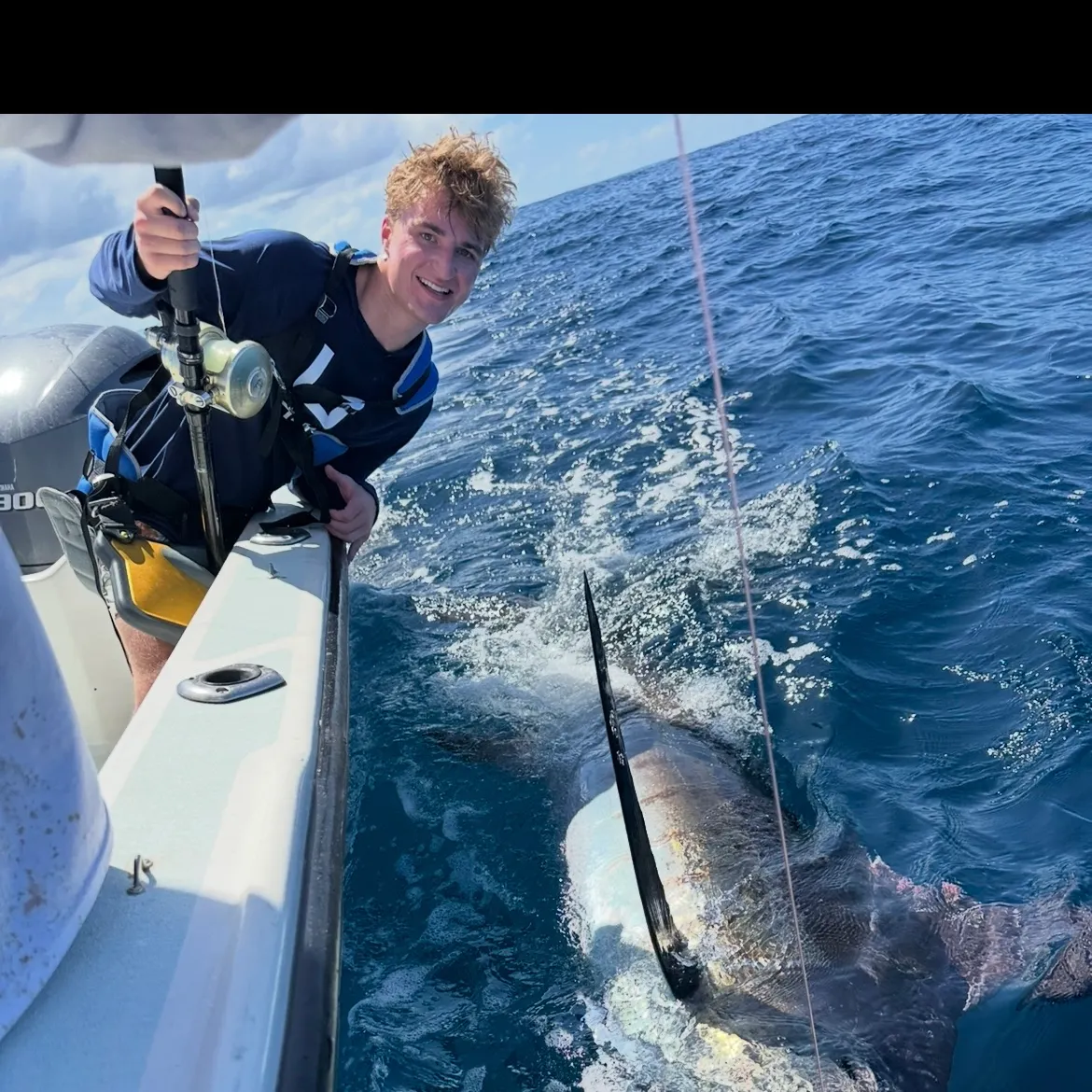 The most recent Black marlin catches on Fishbrain