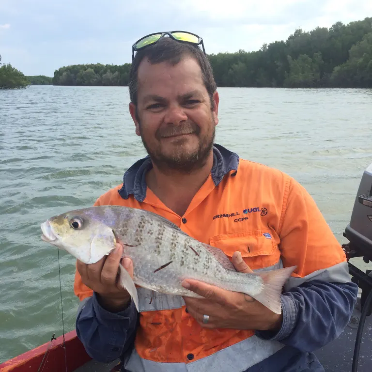 Javelin grunter caught on Fishbrain