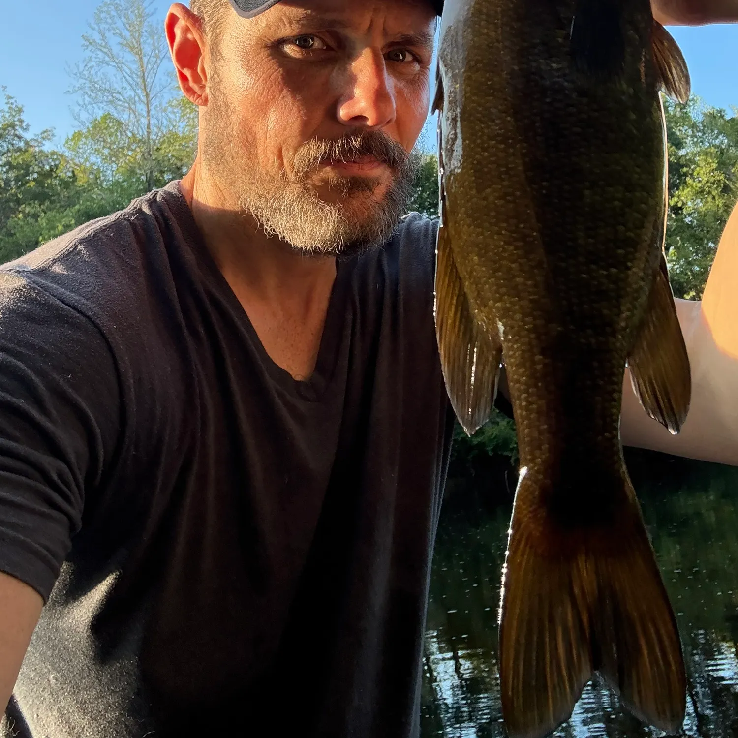 Smallmouth bass caught on Fishbrain