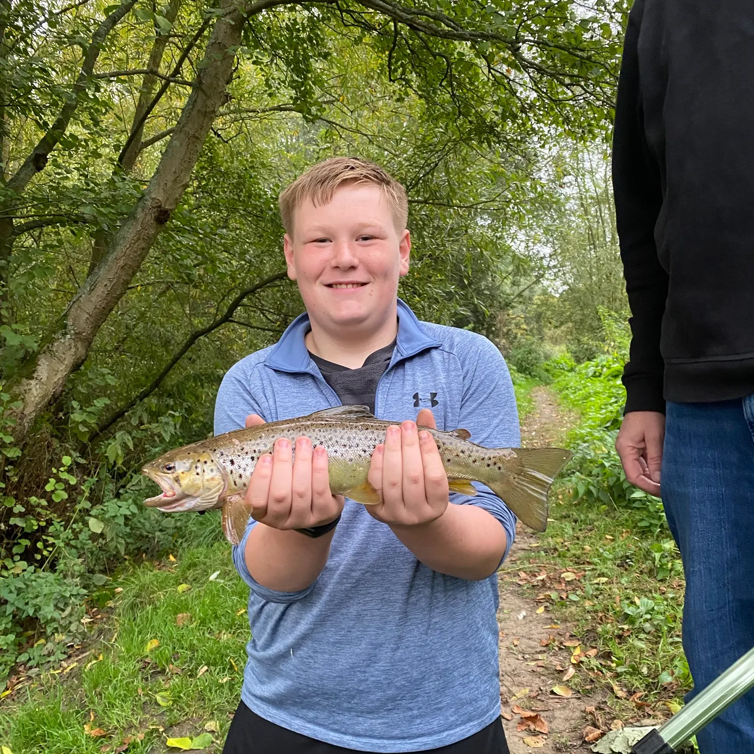 Brown trout caught on Fishbrain