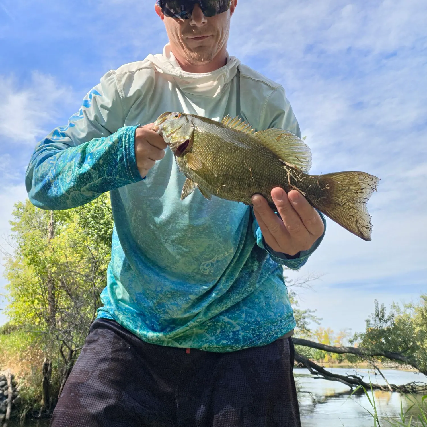 Smallmouth bass caught on Fishbrain