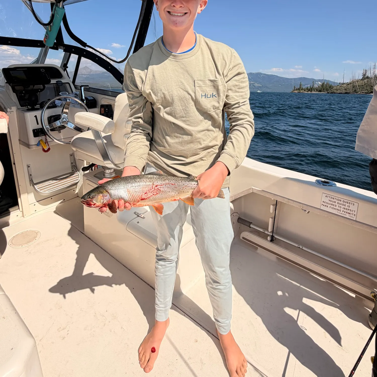 Cutthroat trout caught on Fishbrain
