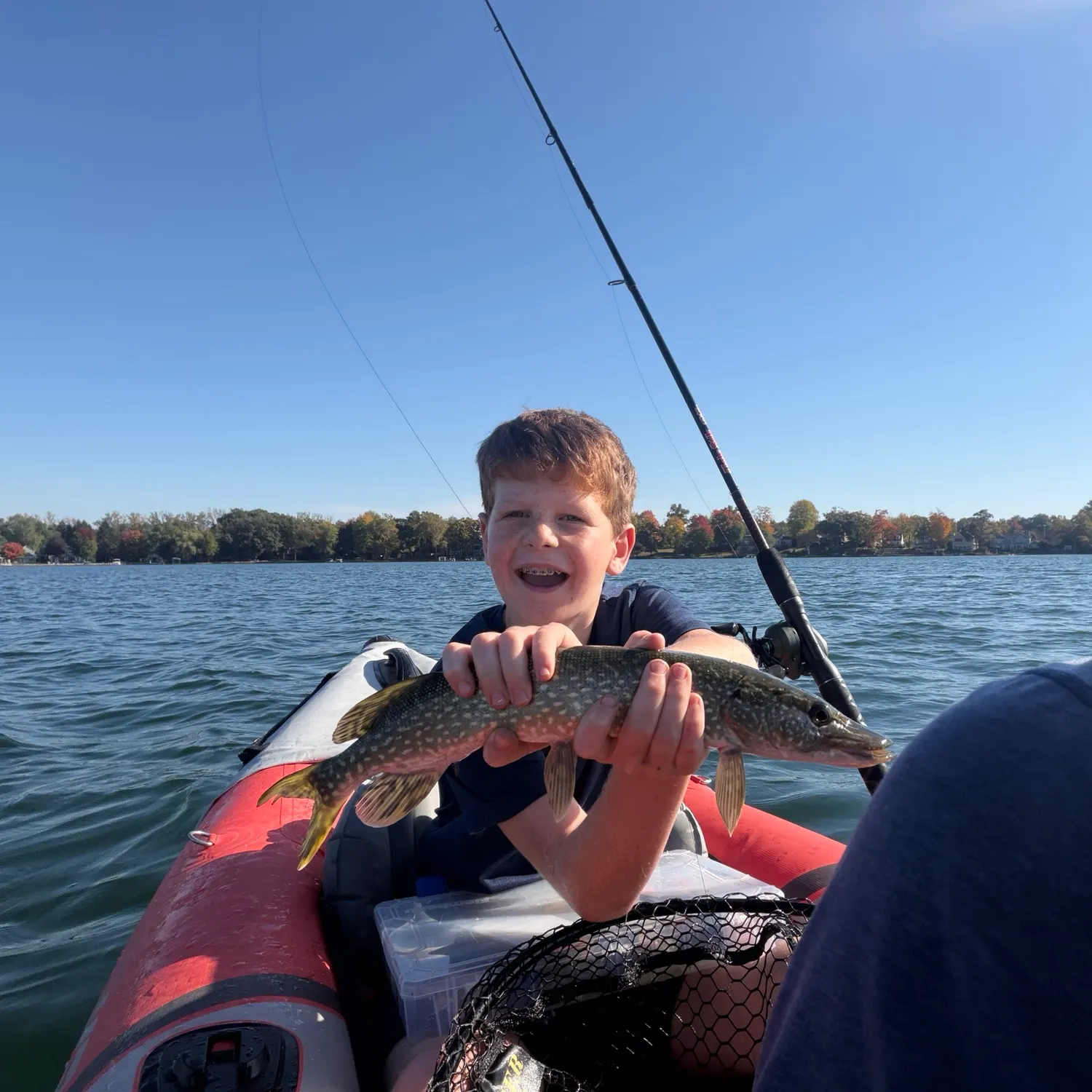 Northern pike caught on Fishbrain