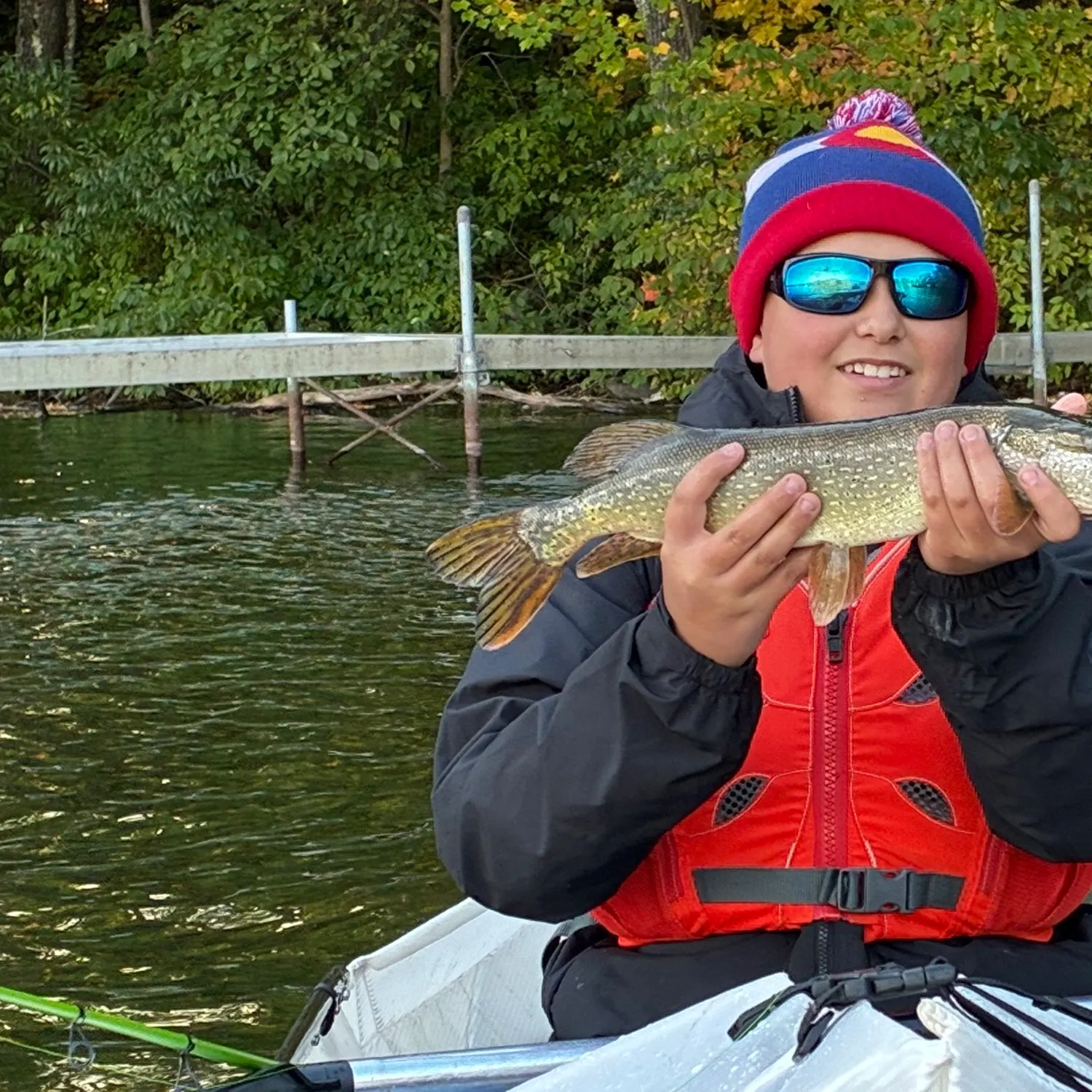 Northern pike caught on Fishbrain