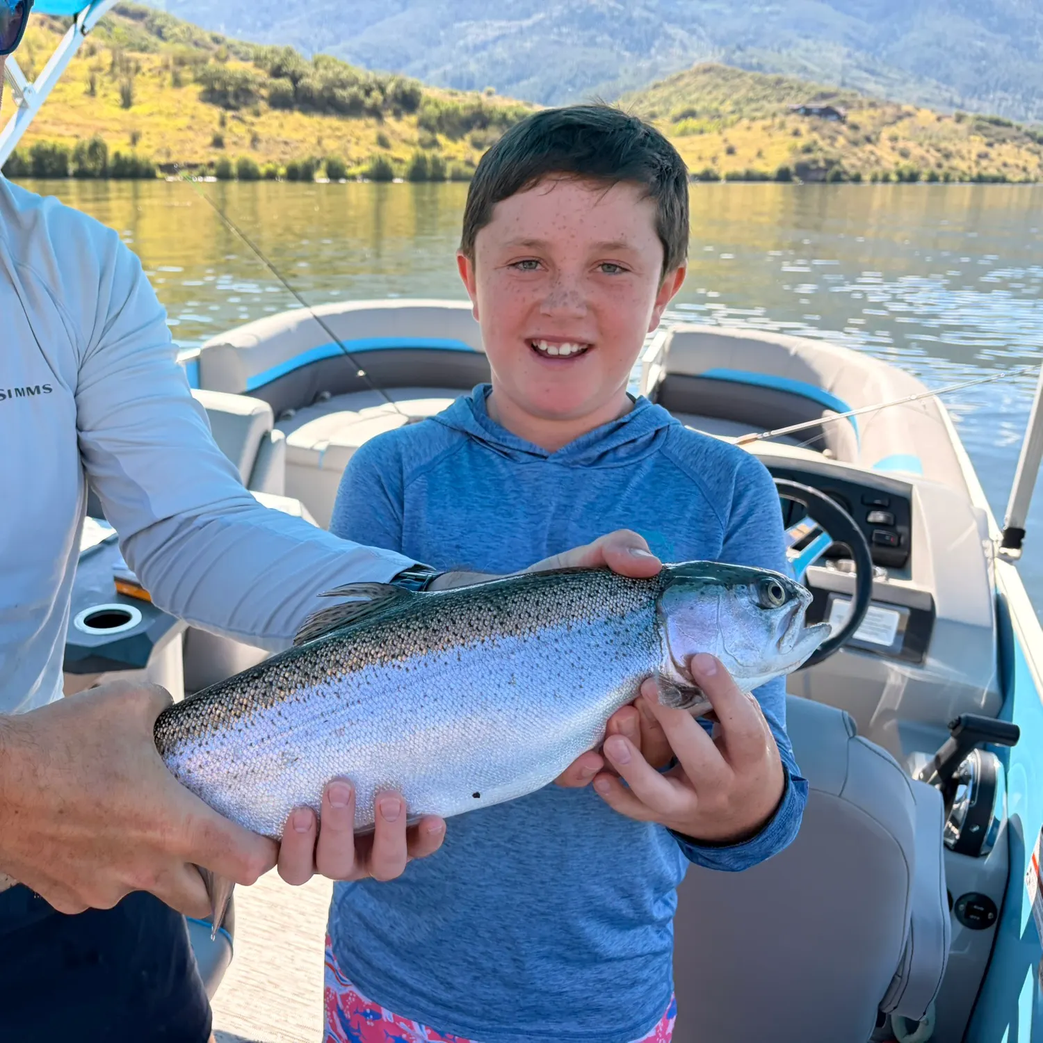 Rainbow trout caught on Fishbrain