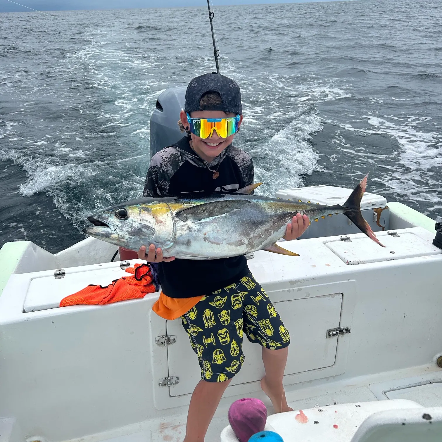 The most recent Yellowfin tuna catches on Fishbrain