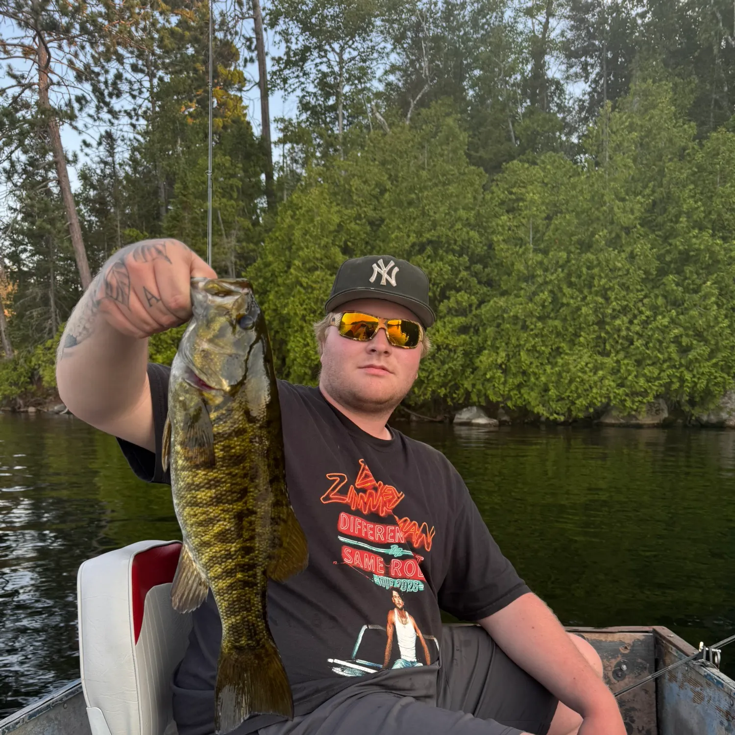 recently logged catches