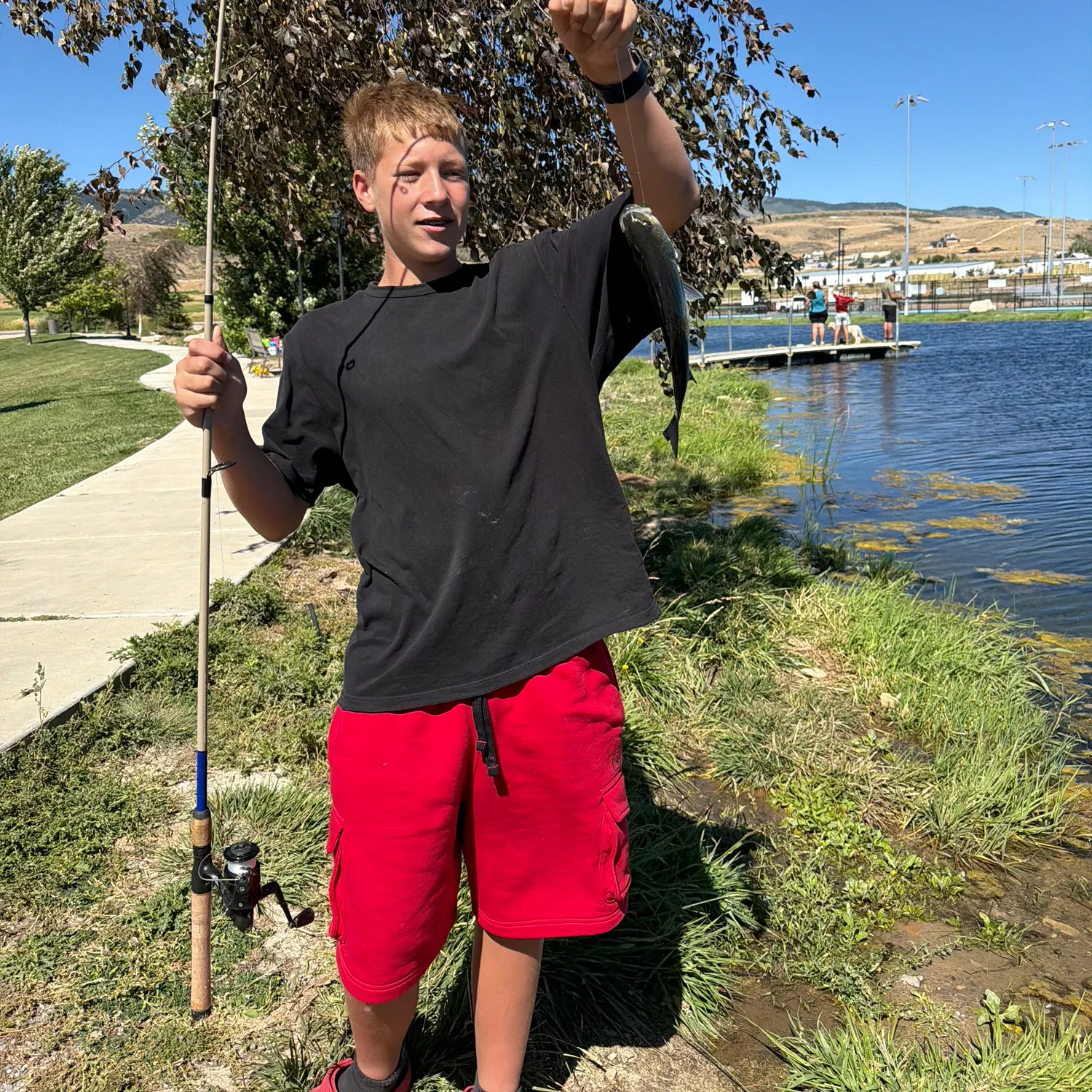 Rainbow trout caught on Fishbrain