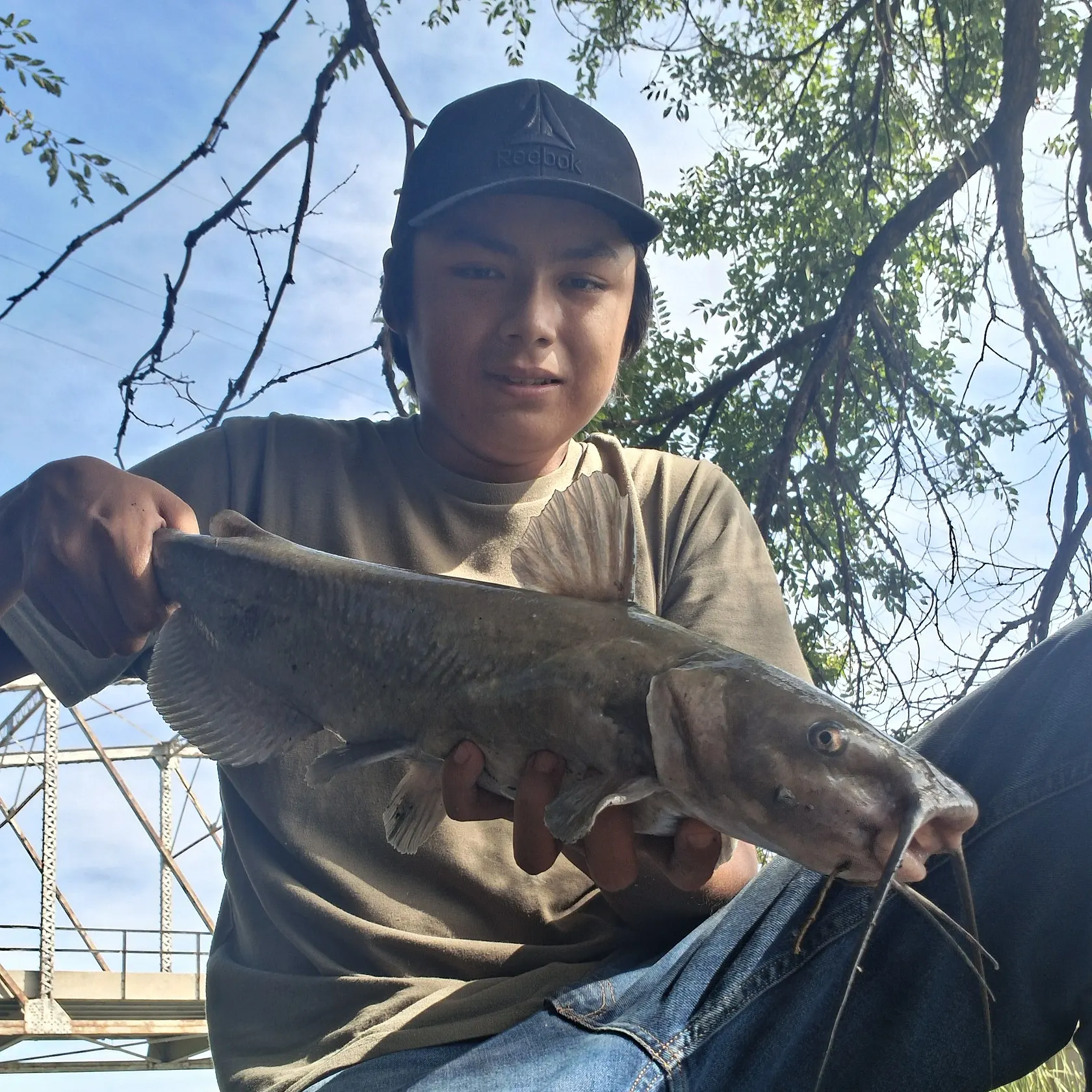 Channel catfish caught on Fishbrain