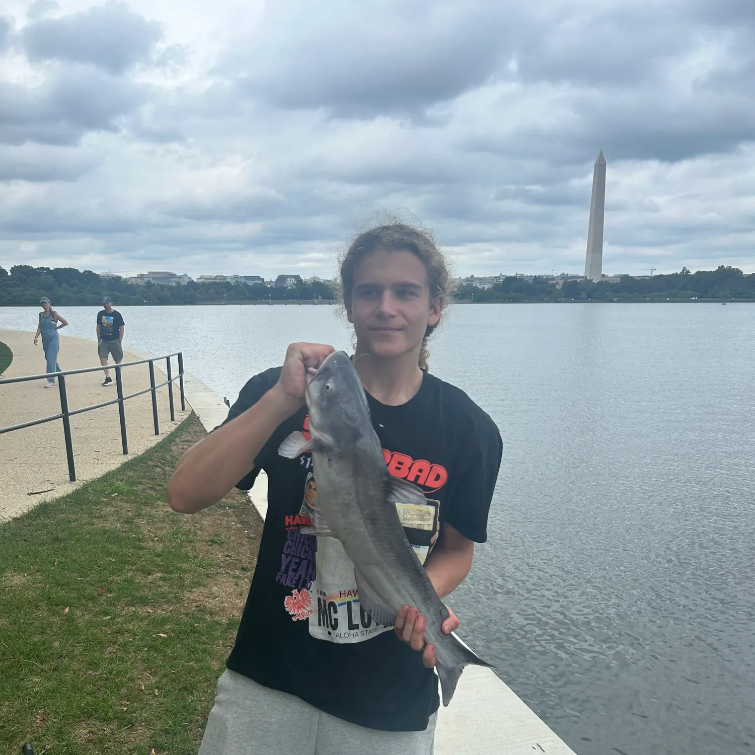 Blue catfish caught on Fishbrain