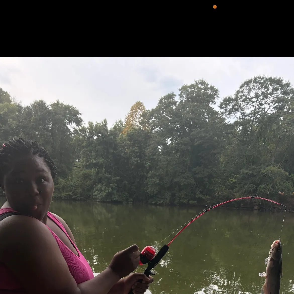 White bullhead caught on Fishbrain
