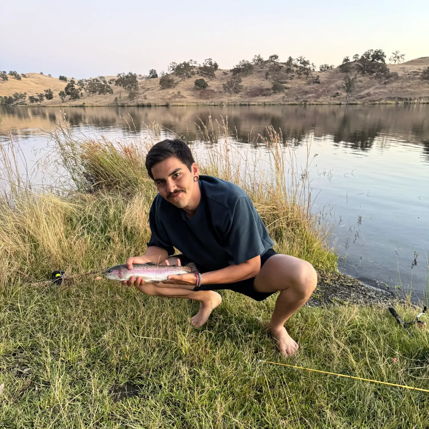 Rainbow trout caught on Fishbrain