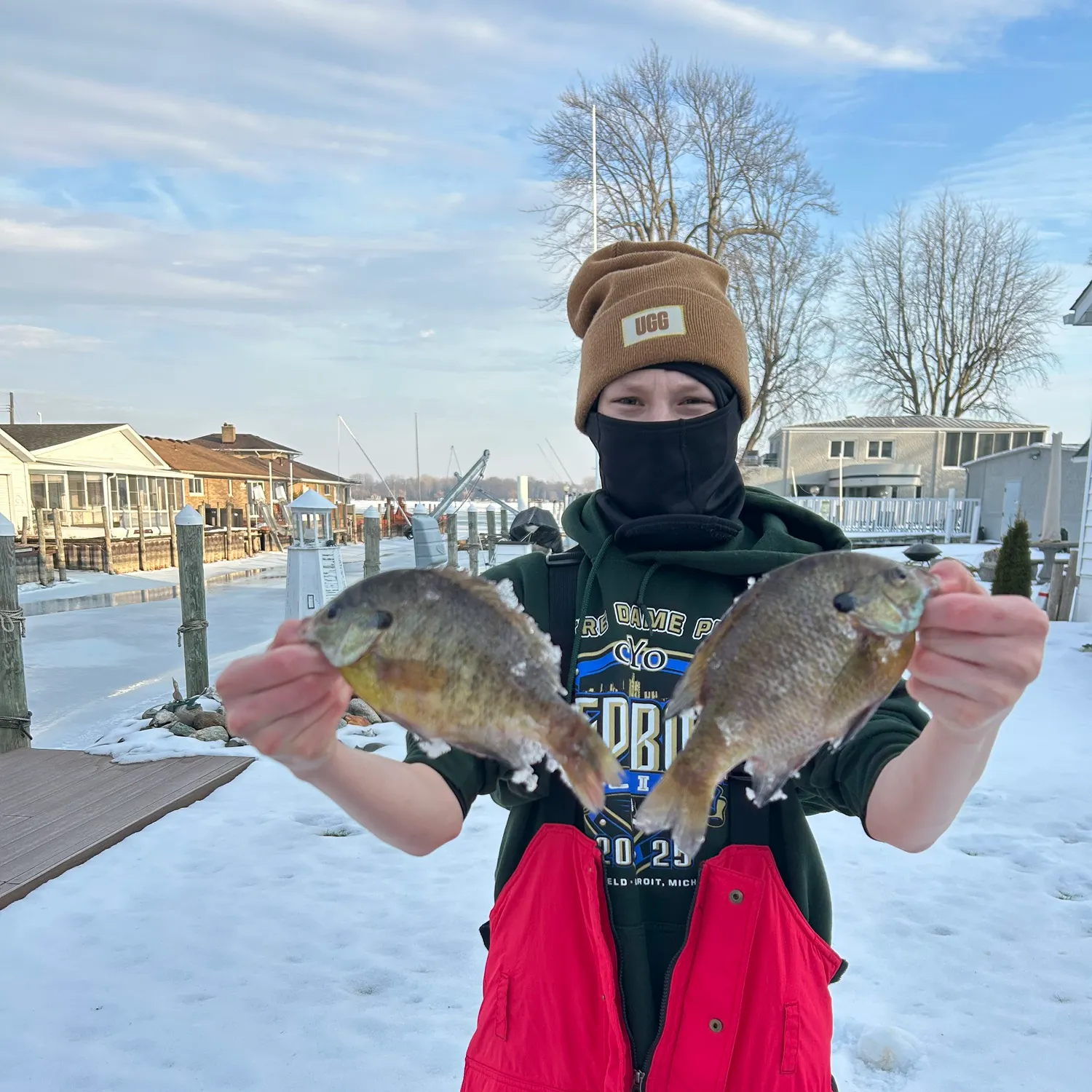 recently logged catches