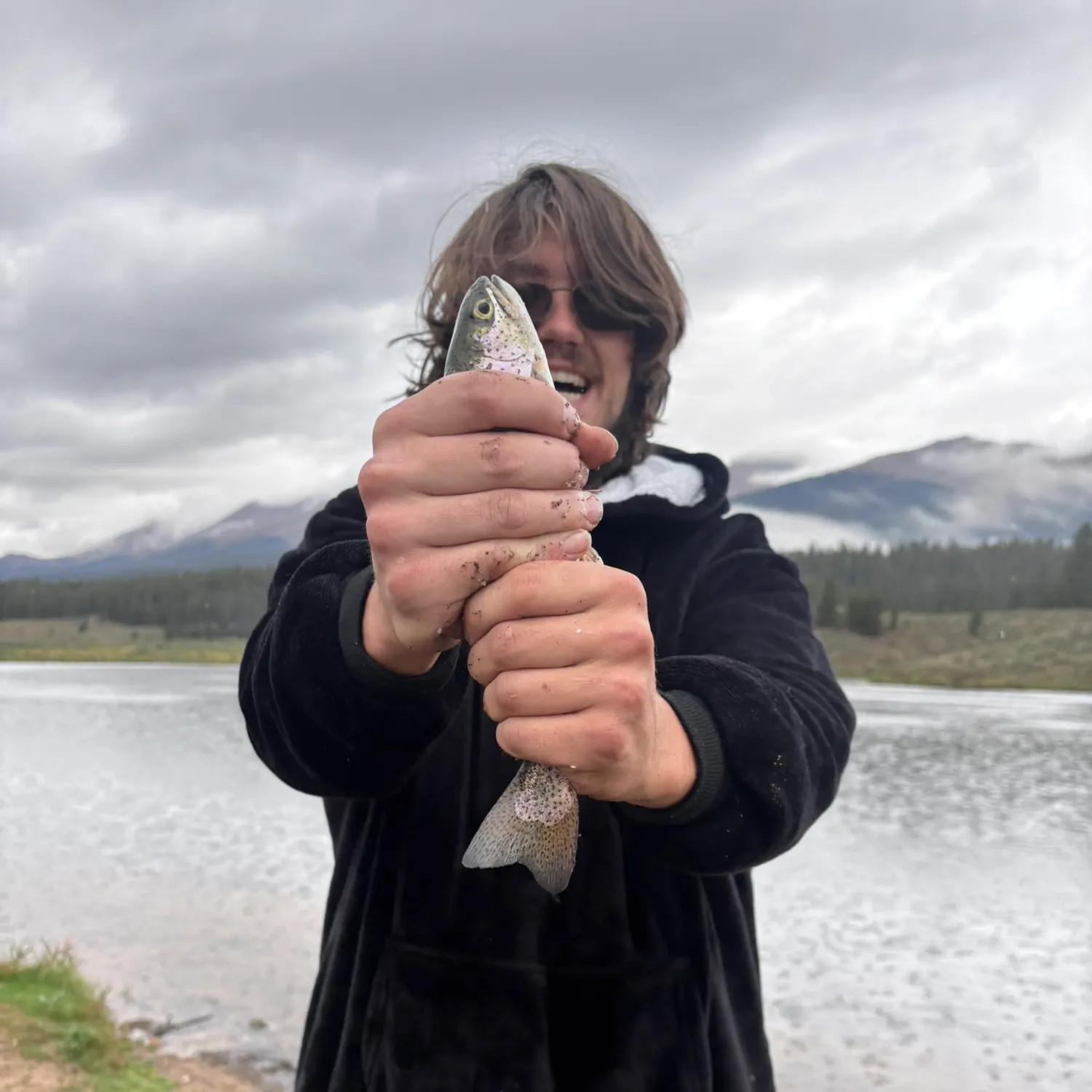 Rainbow trout caught on Fishbrain