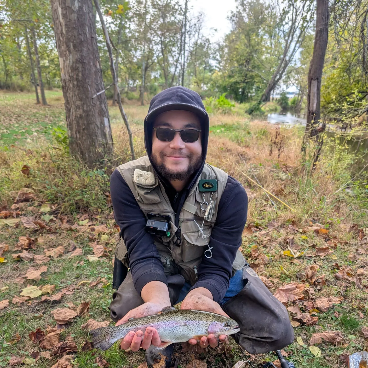 Rainbow trout caught on Fishbrain