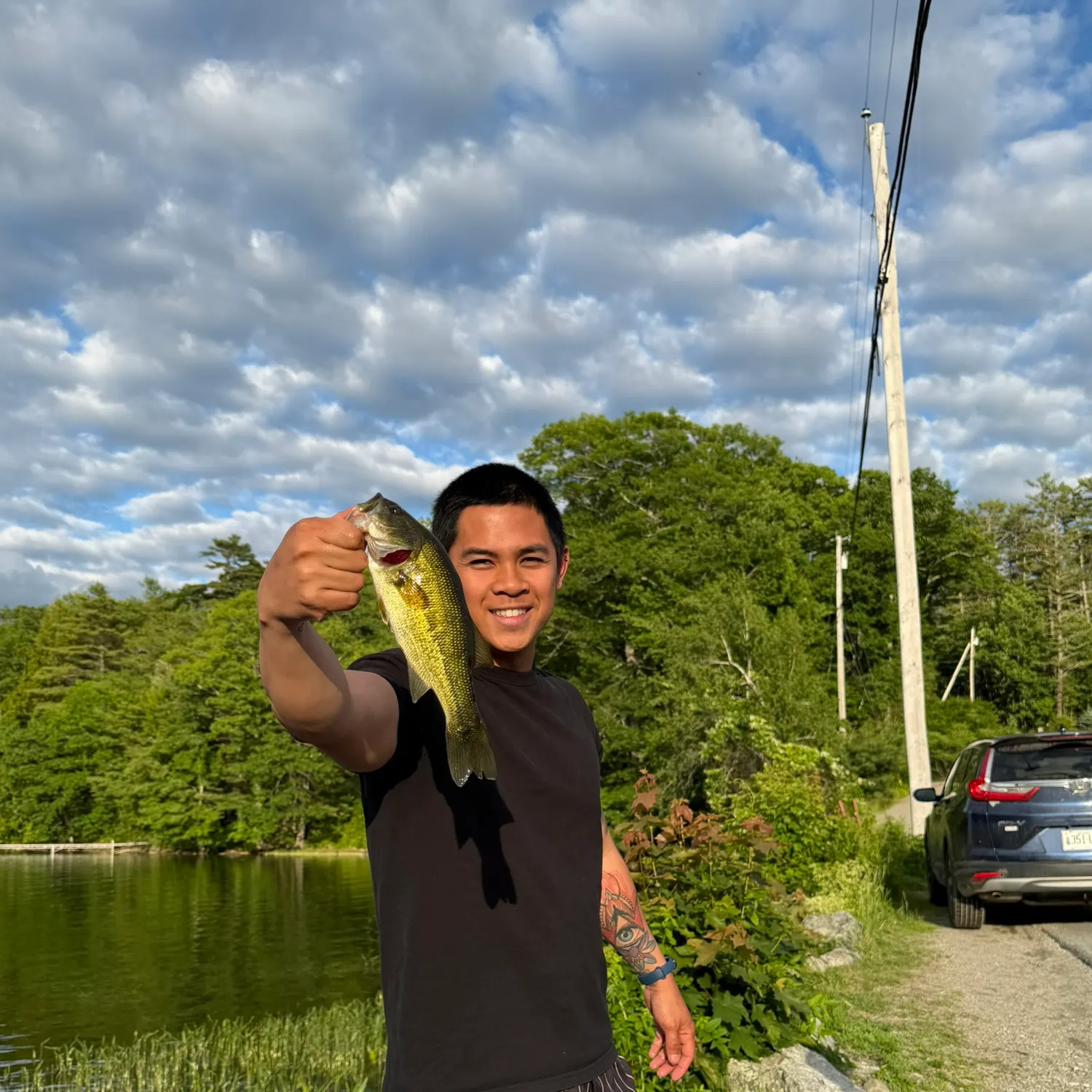 recently logged catches