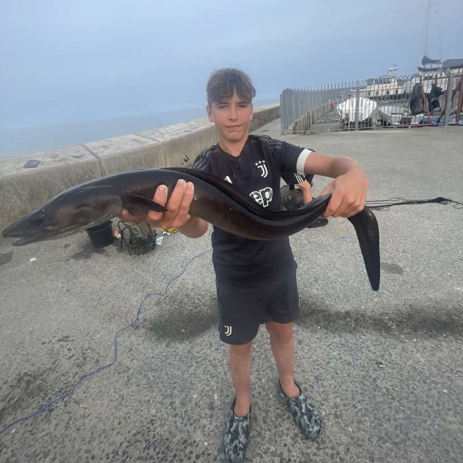 The most popular recent European conger catch on Fishbrain