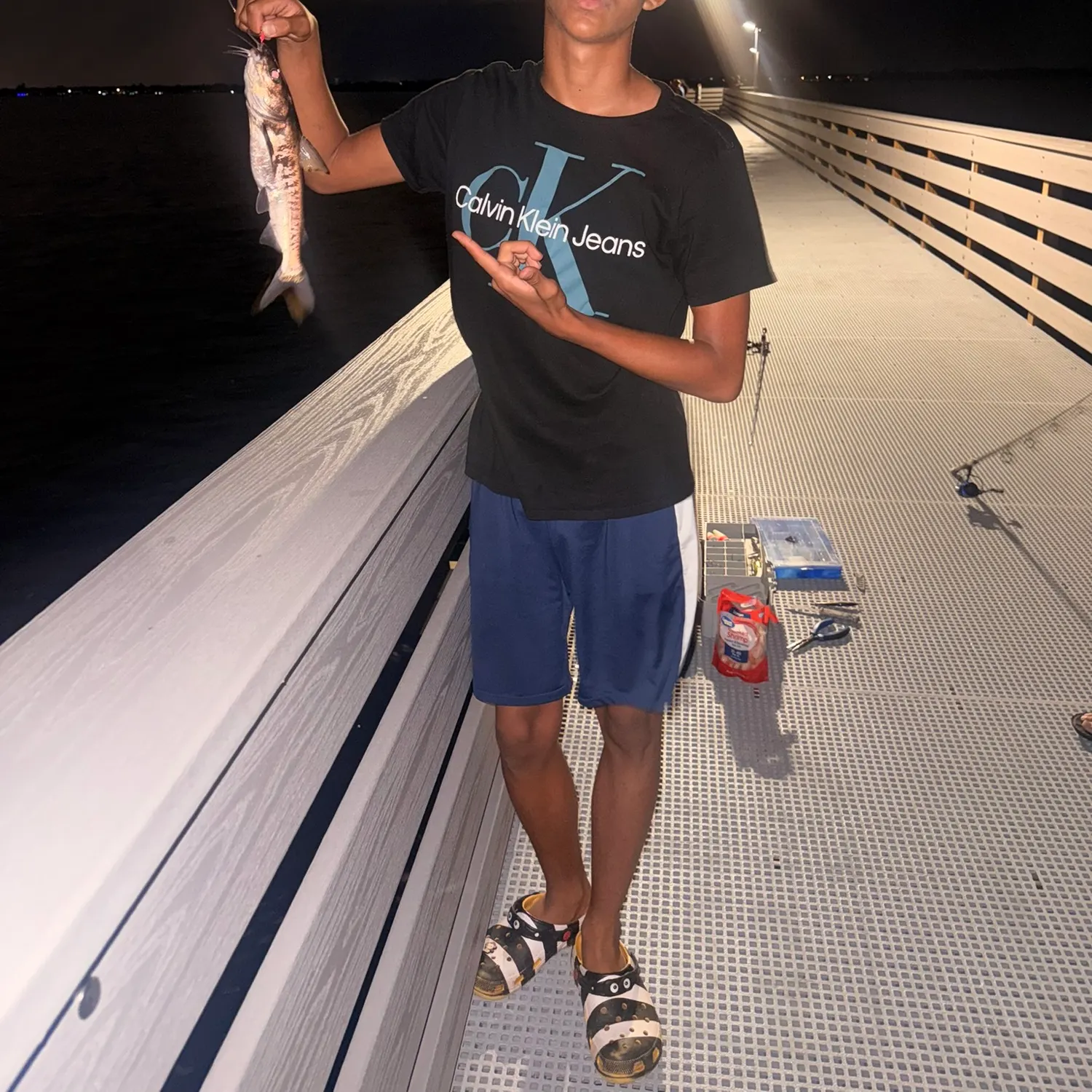 Channel catfish caught on Fishbrain