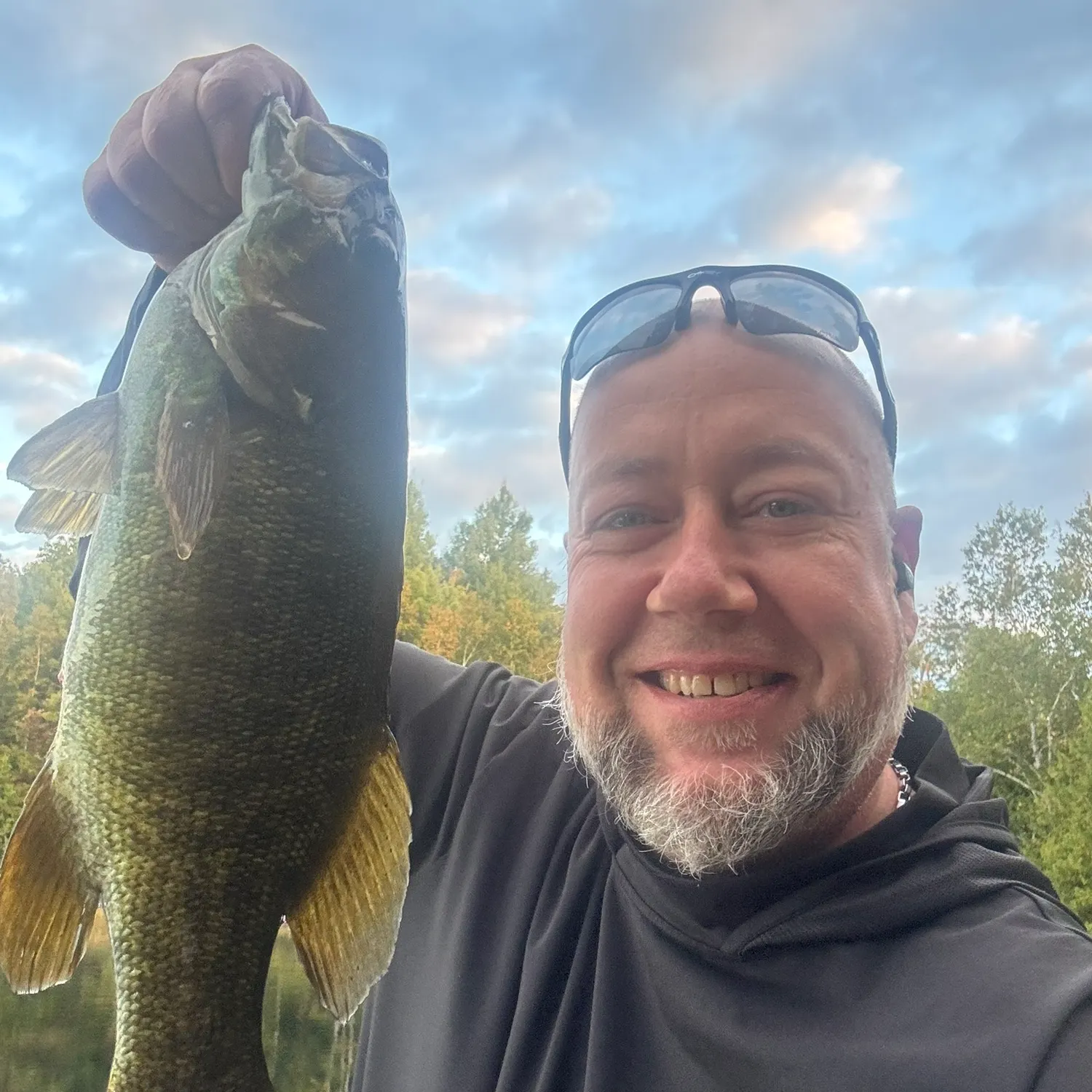 Smallmouth bass caught on Fishbrain