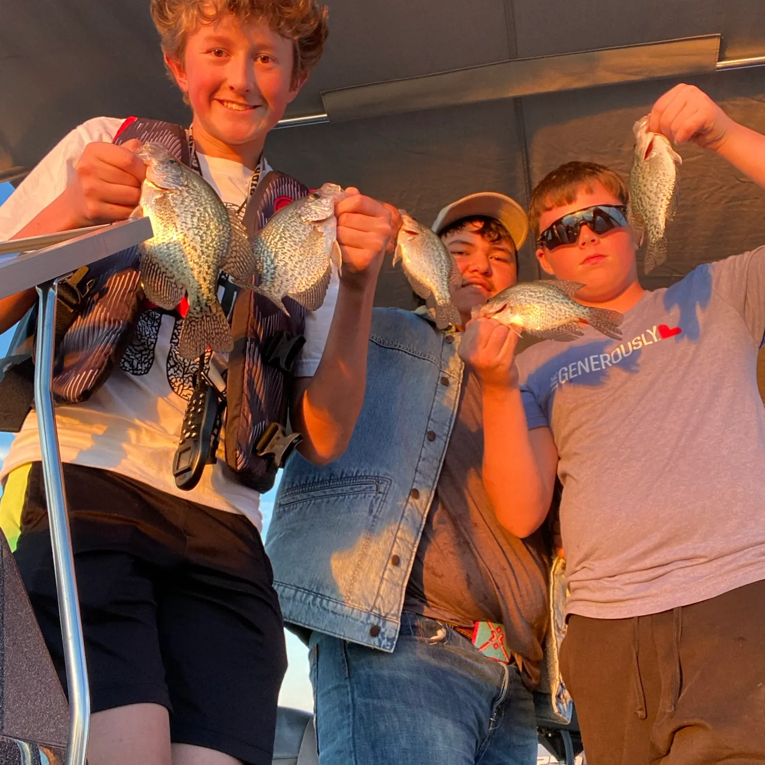 Black crappie caught on Fishbrain