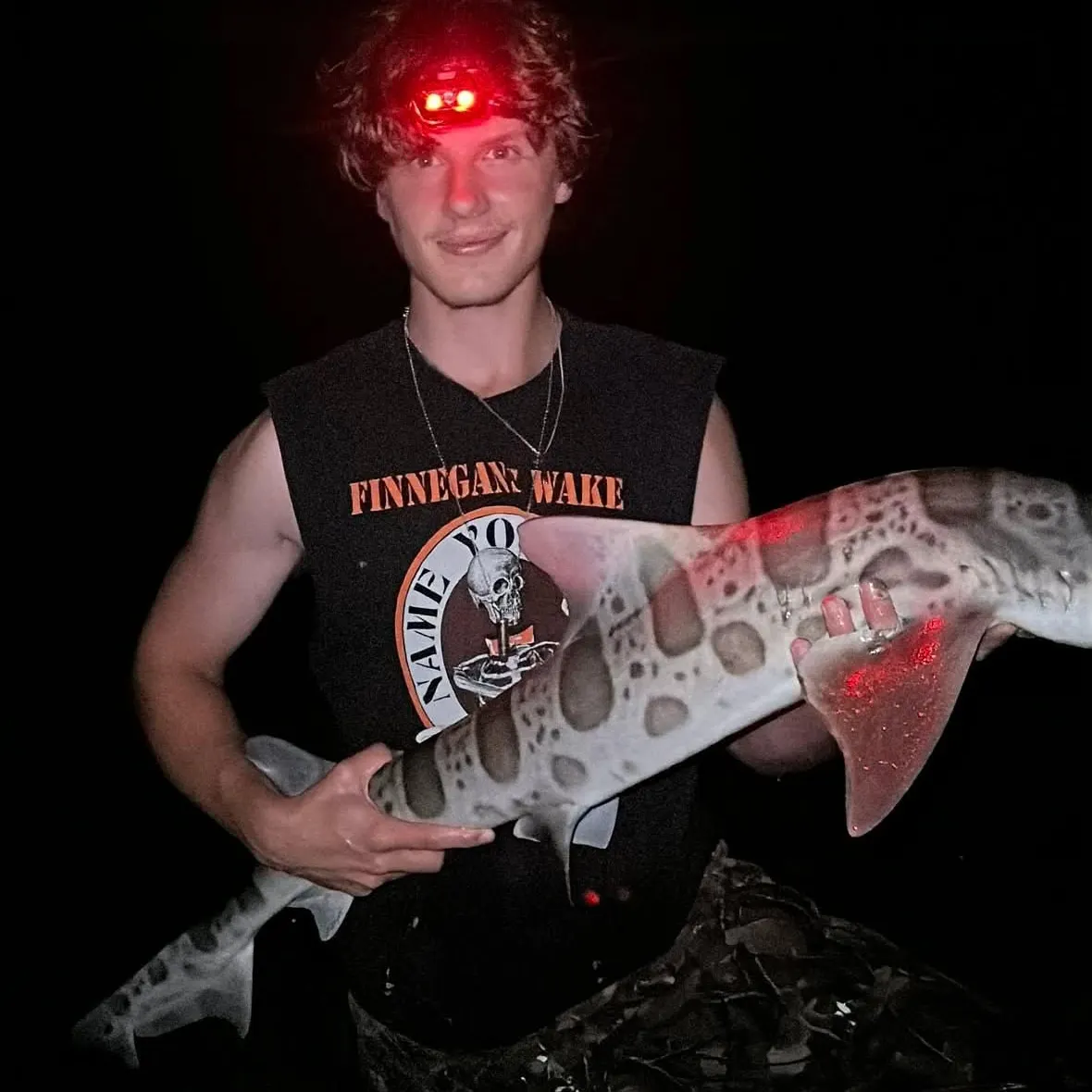 Leopard shark caught on Fishbrain