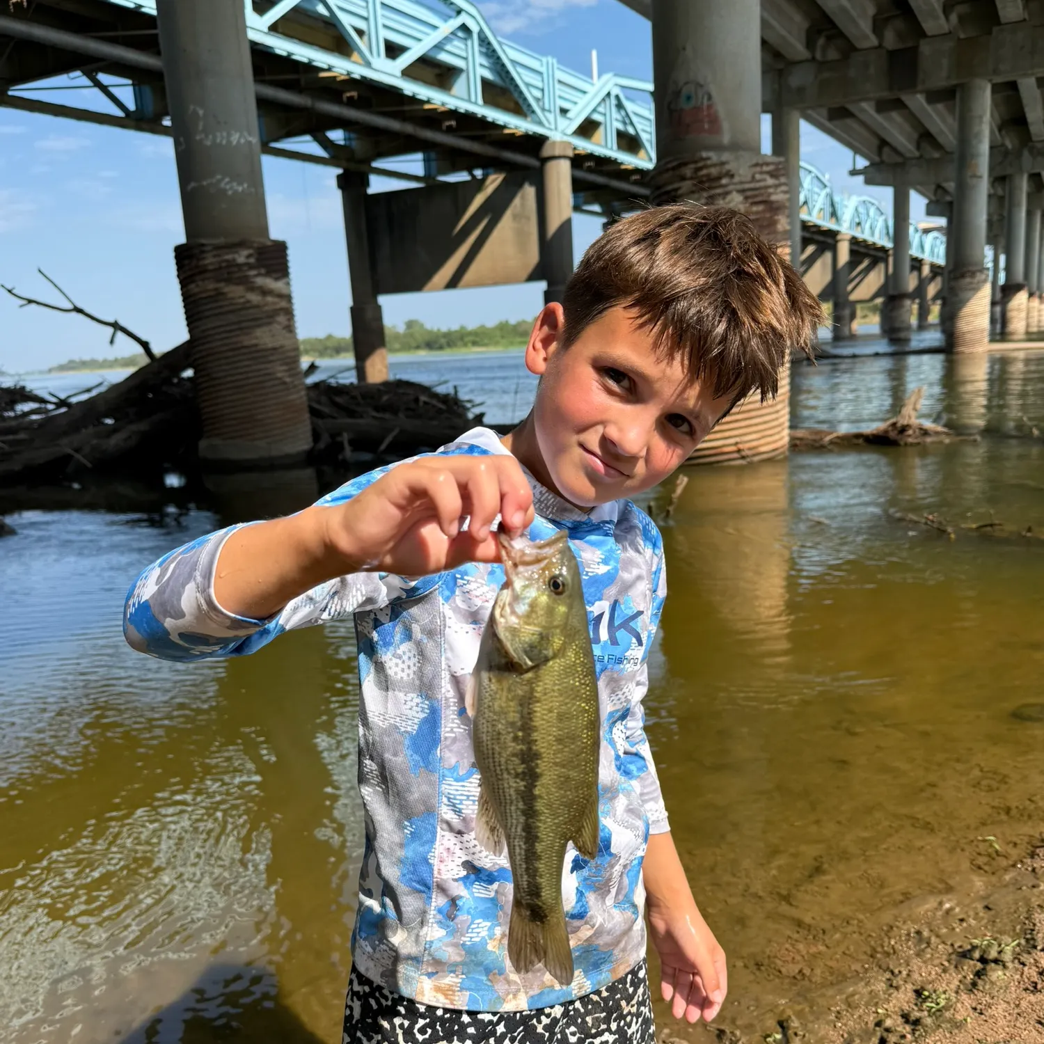 Spotted bass caught on Fishbrain