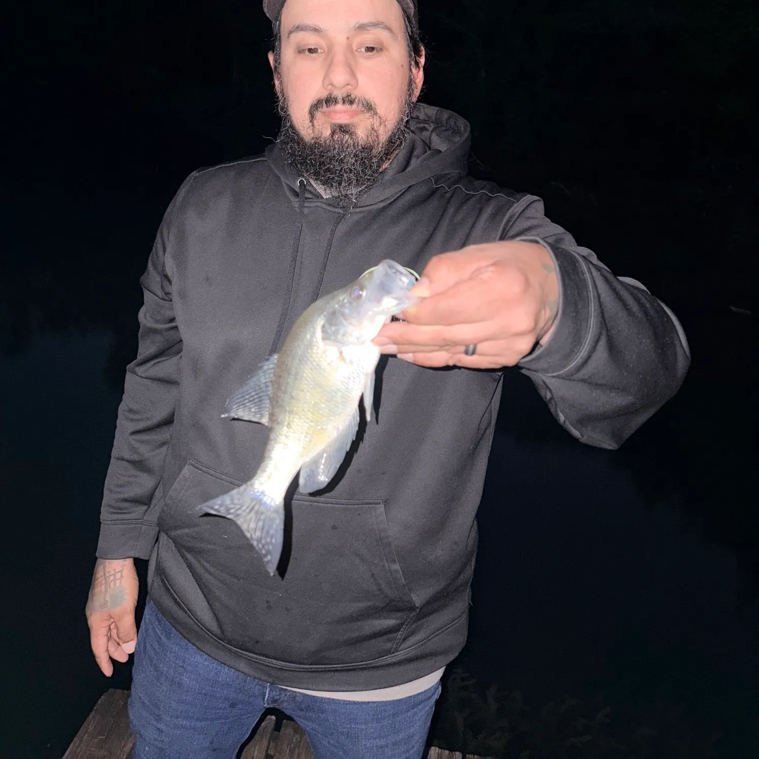 White crappie caught on Fishbrain