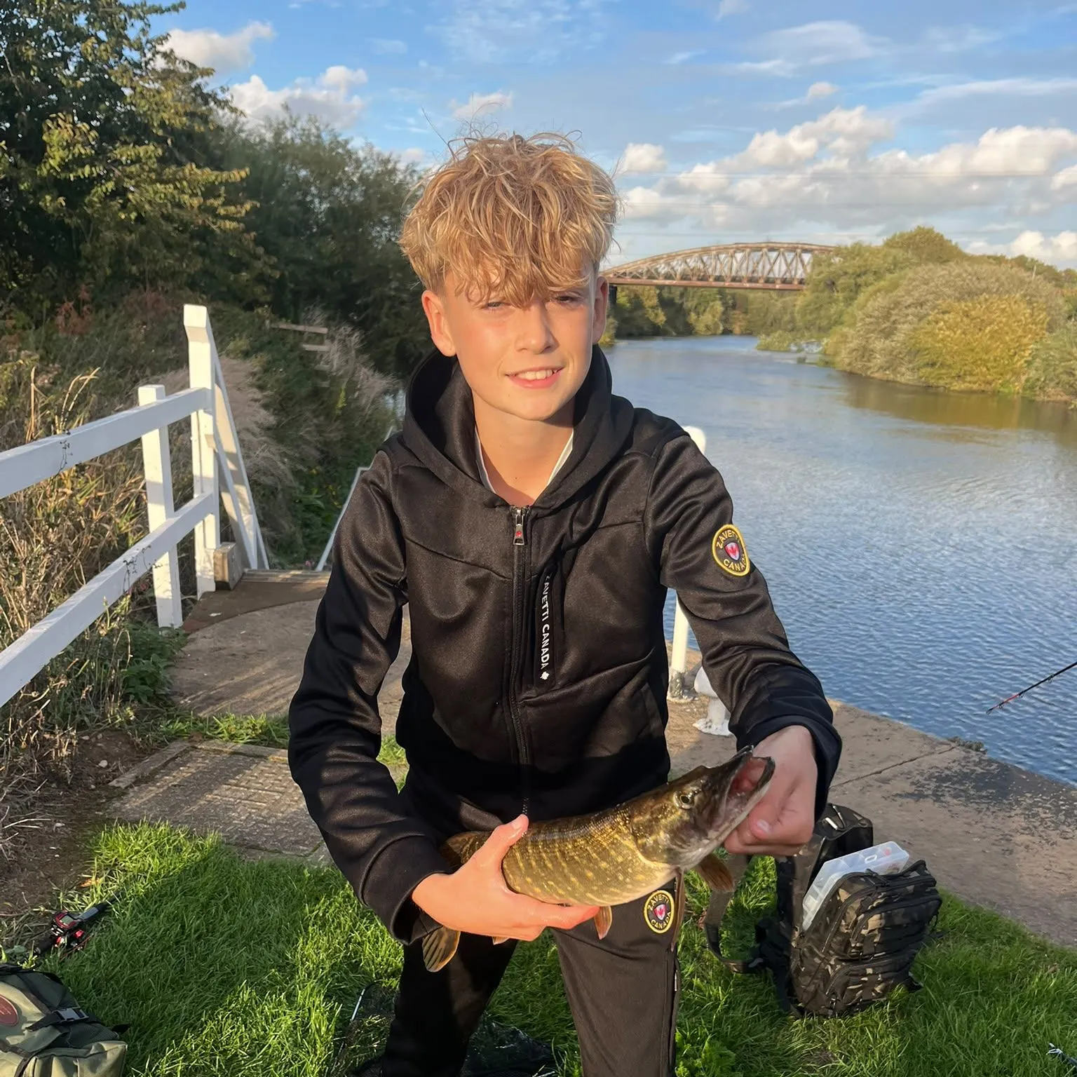 Northern pike caught on Fishbrain