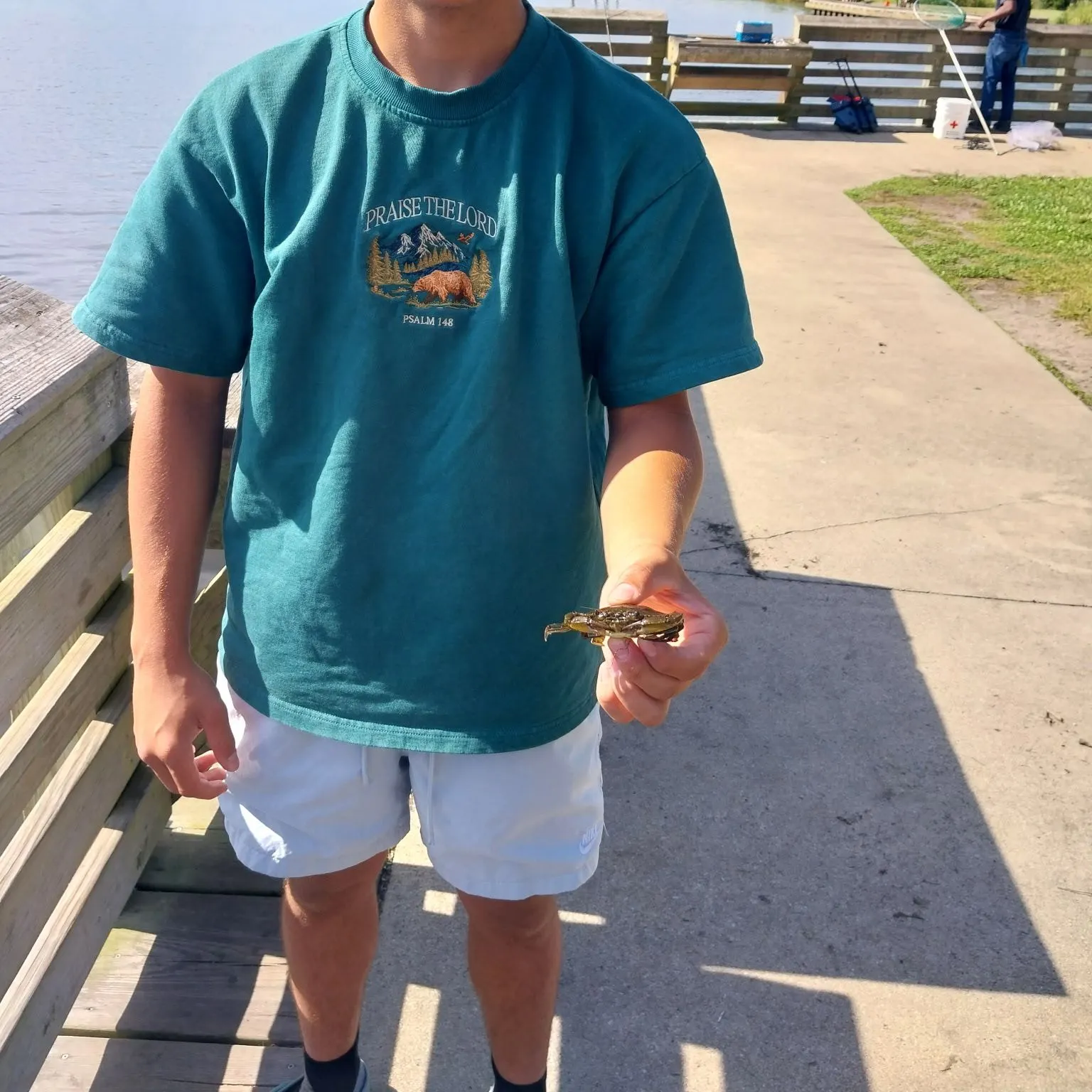 The most recent Threespot swimming crab catches on Fishbrain