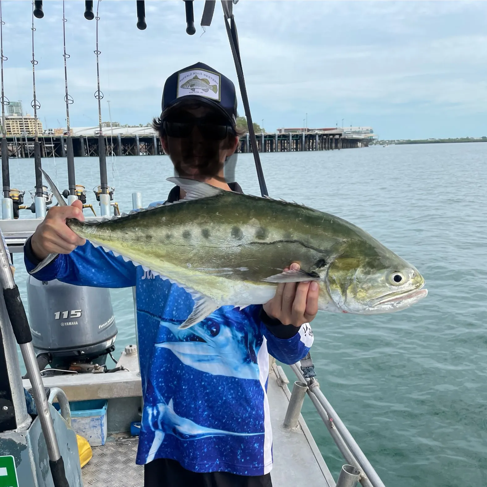 The most recent Talang queenfish catches on Fishbrain