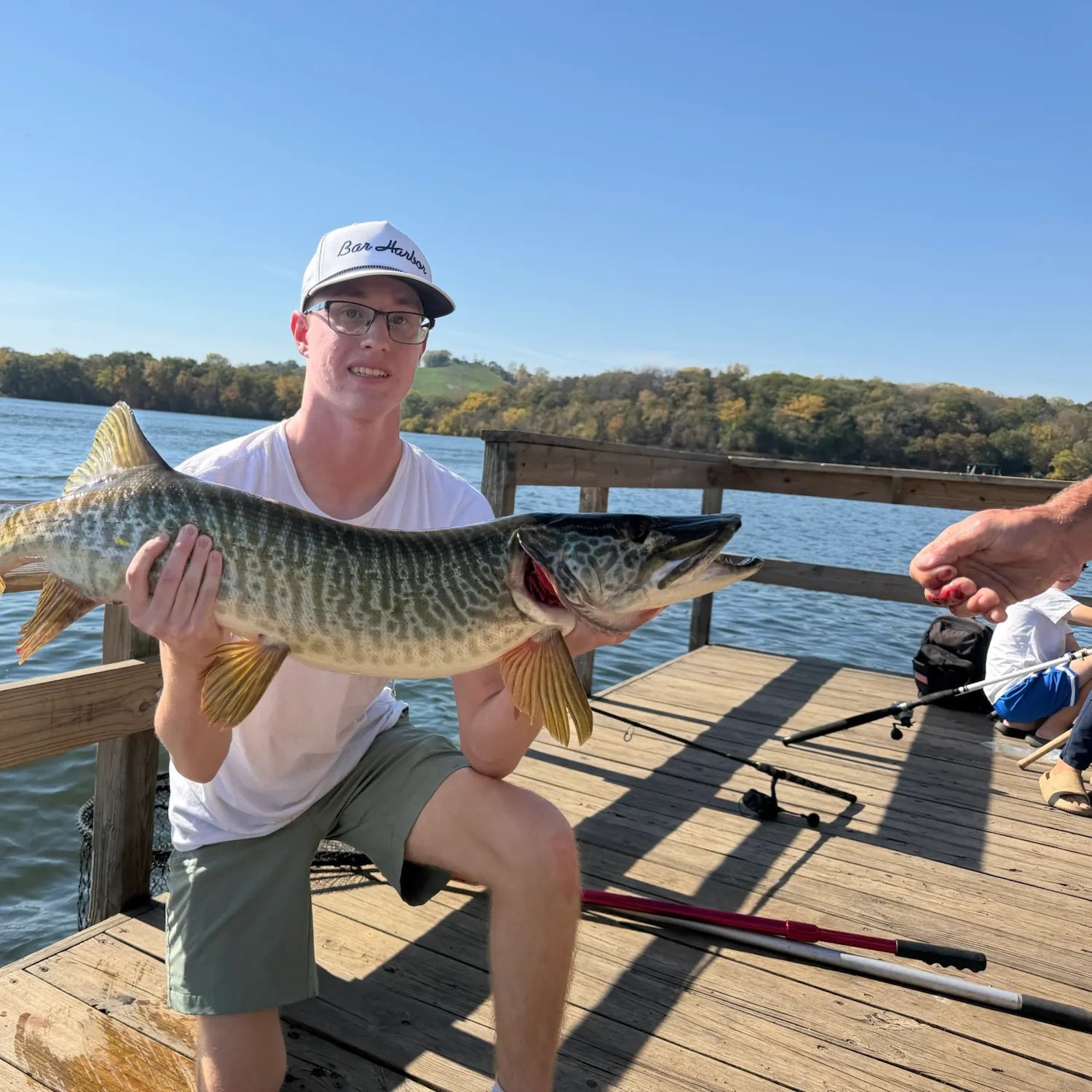 Tiger muskie caught on Fishbrain