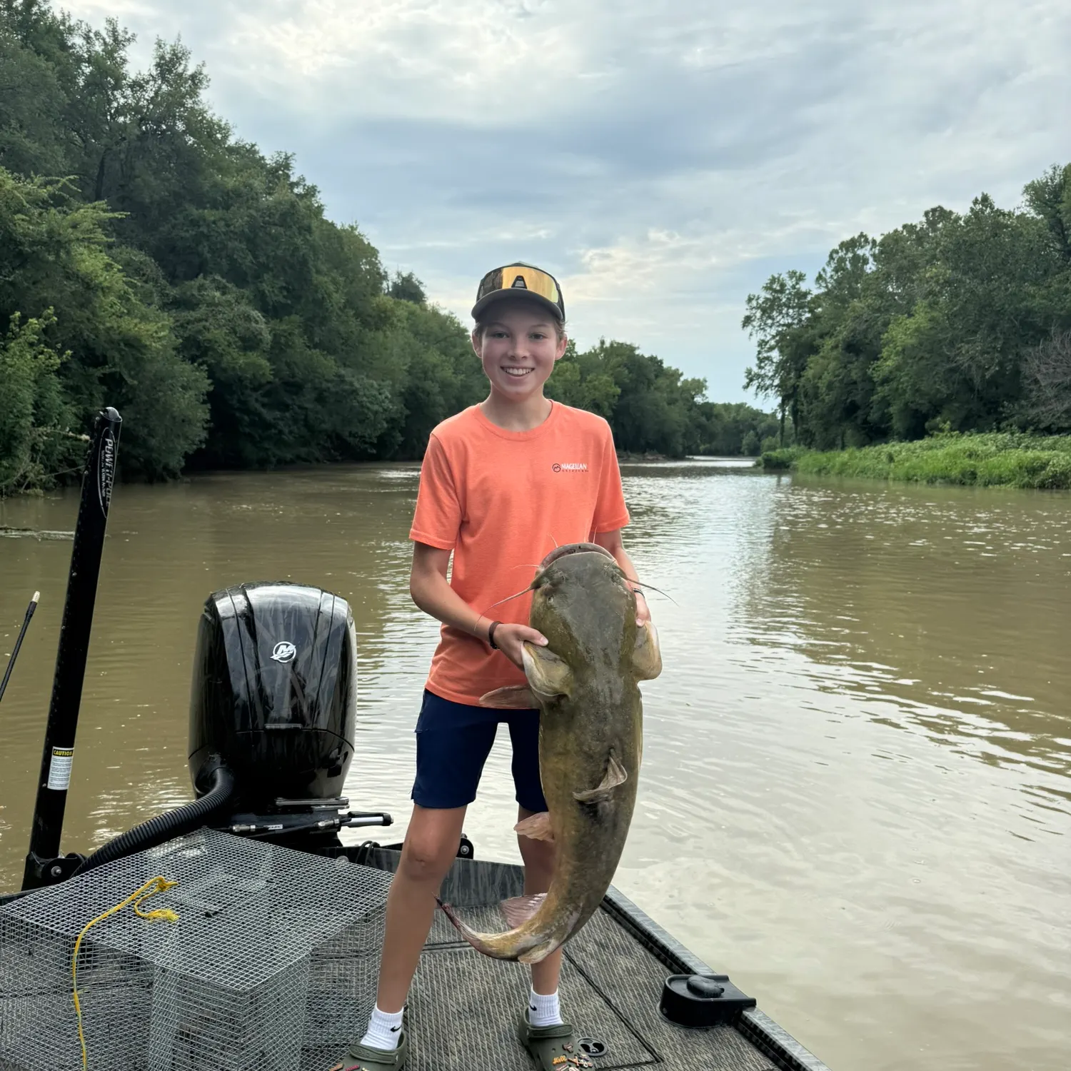 The most recent Flathead catfish catches on Fishbrain