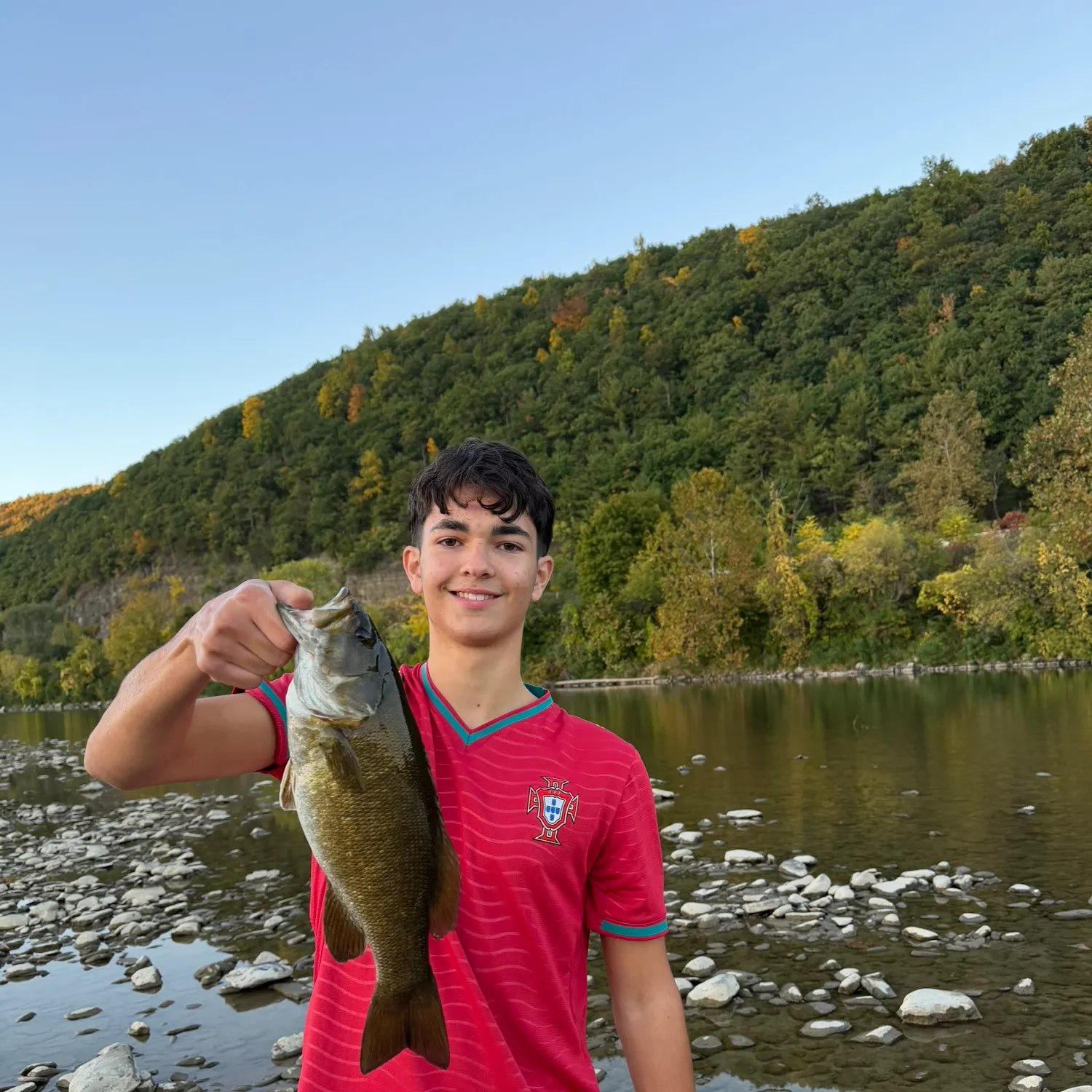 Smallmouth bass caught on Fishbrain