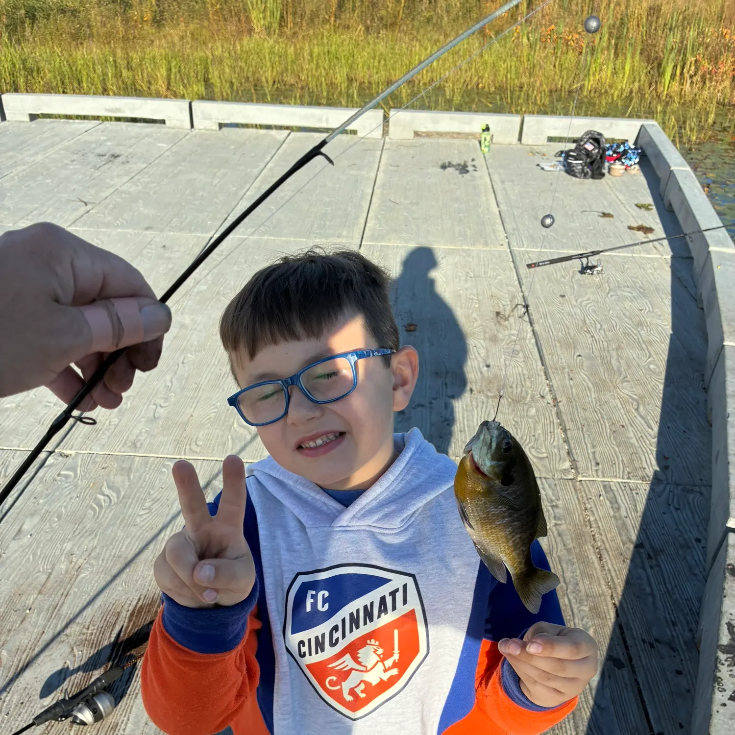 Bluegill caught on Fishbrain