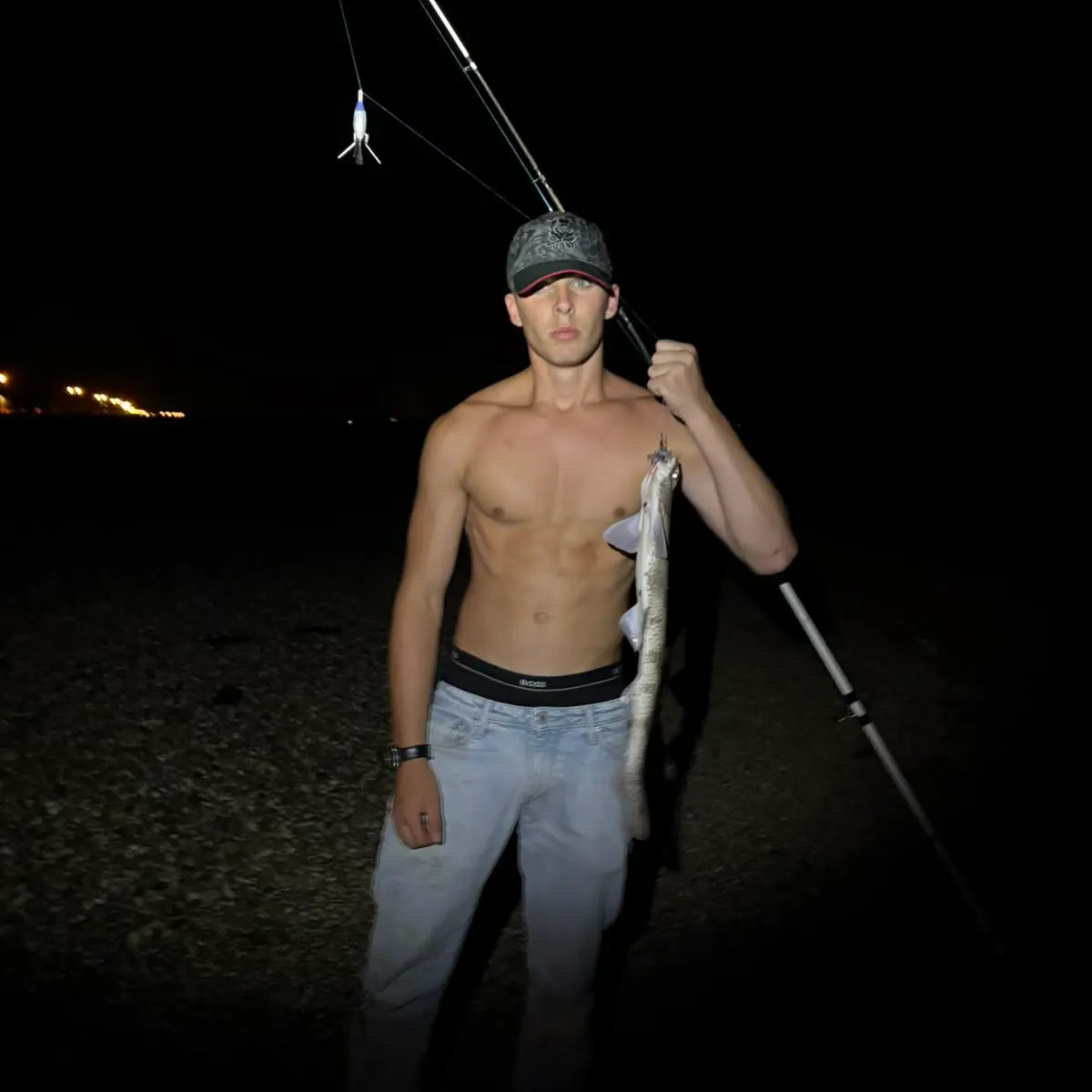 Starry smooth-hound caught on Fishbrain