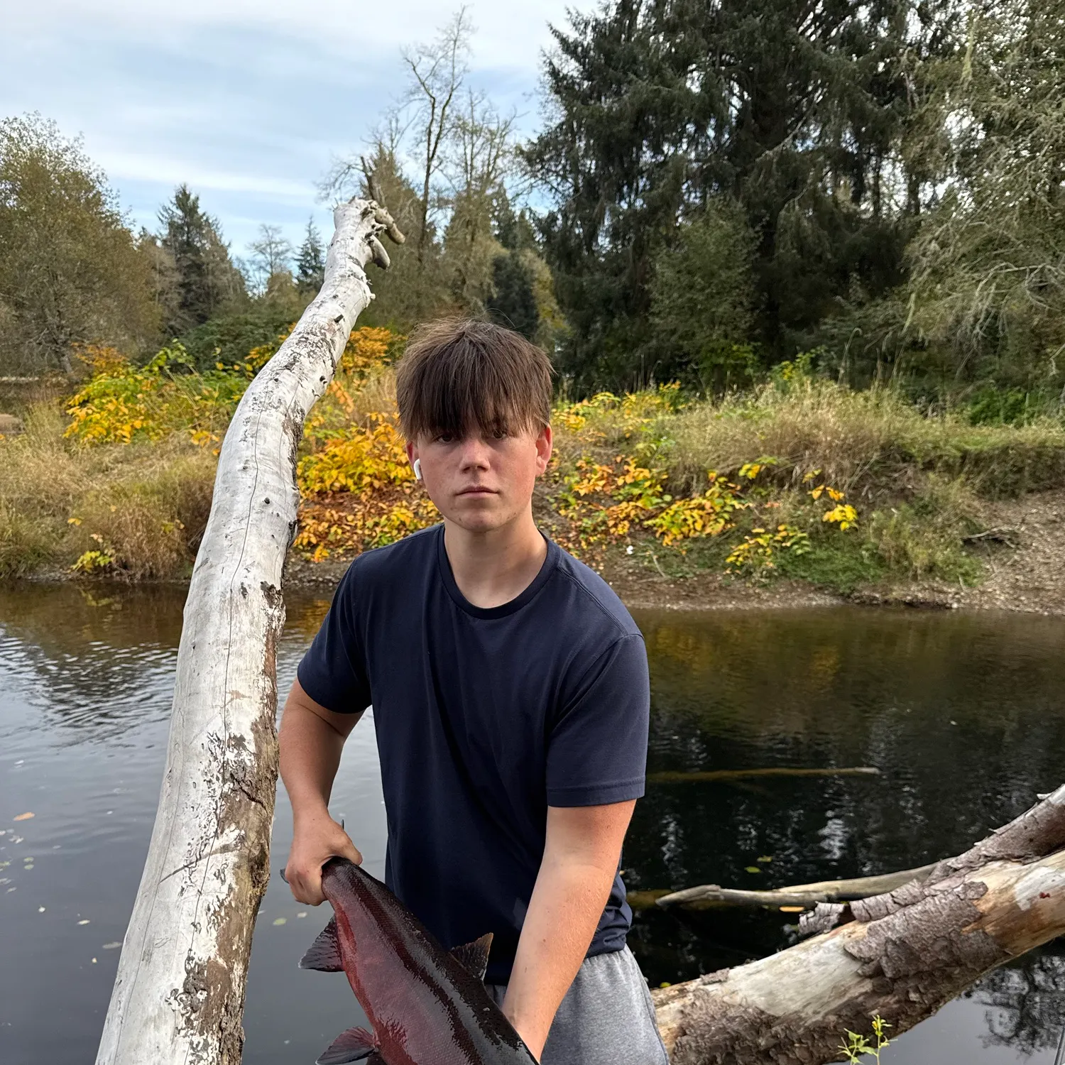 Coho salmon caught on Fishbrain