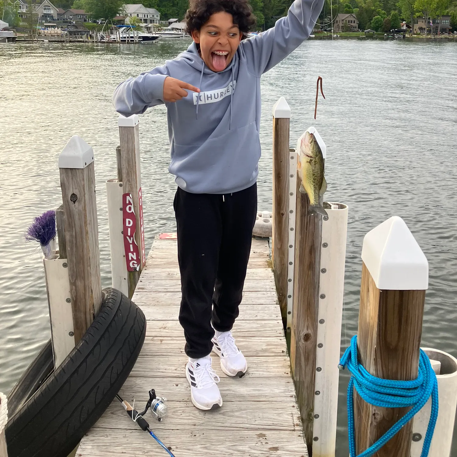 recently logged catches