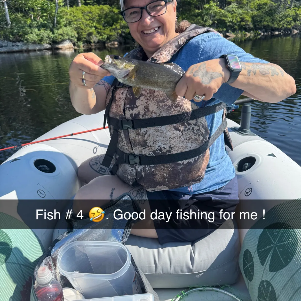 recently logged catches