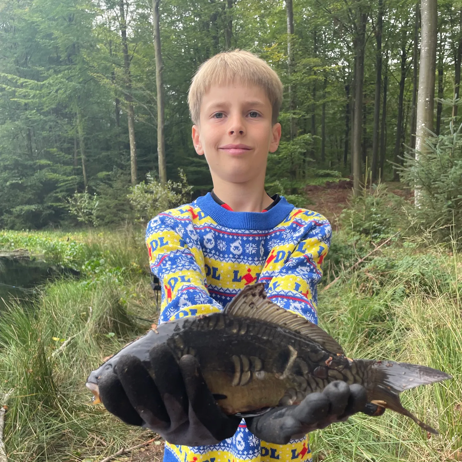 Mirror carp caught on Fishbrain