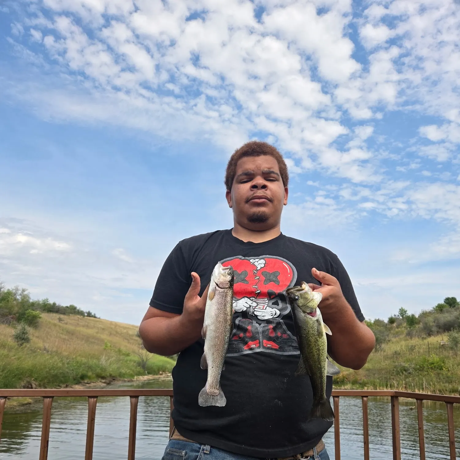 Rainbow trout caught on Fishbrain