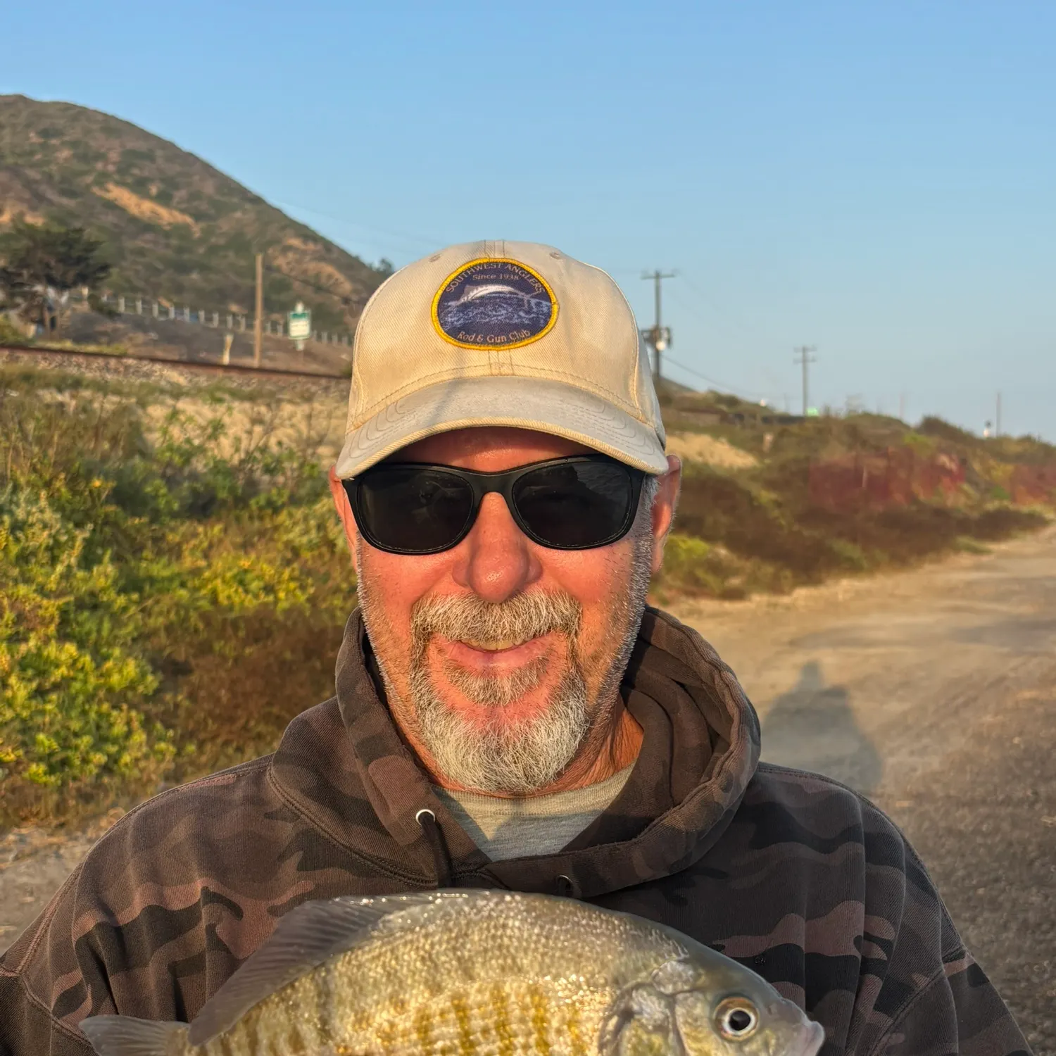 Barred surfperch caught on Fishbrain