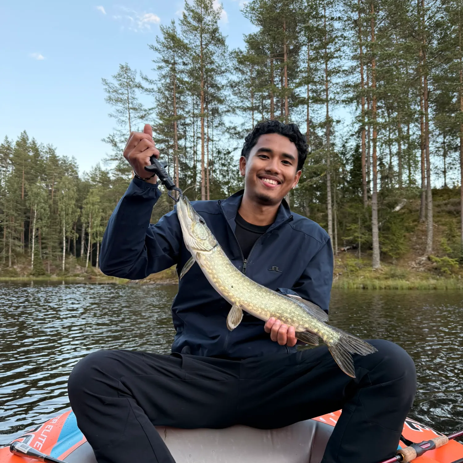 Northern pike caught on Fishbrain
