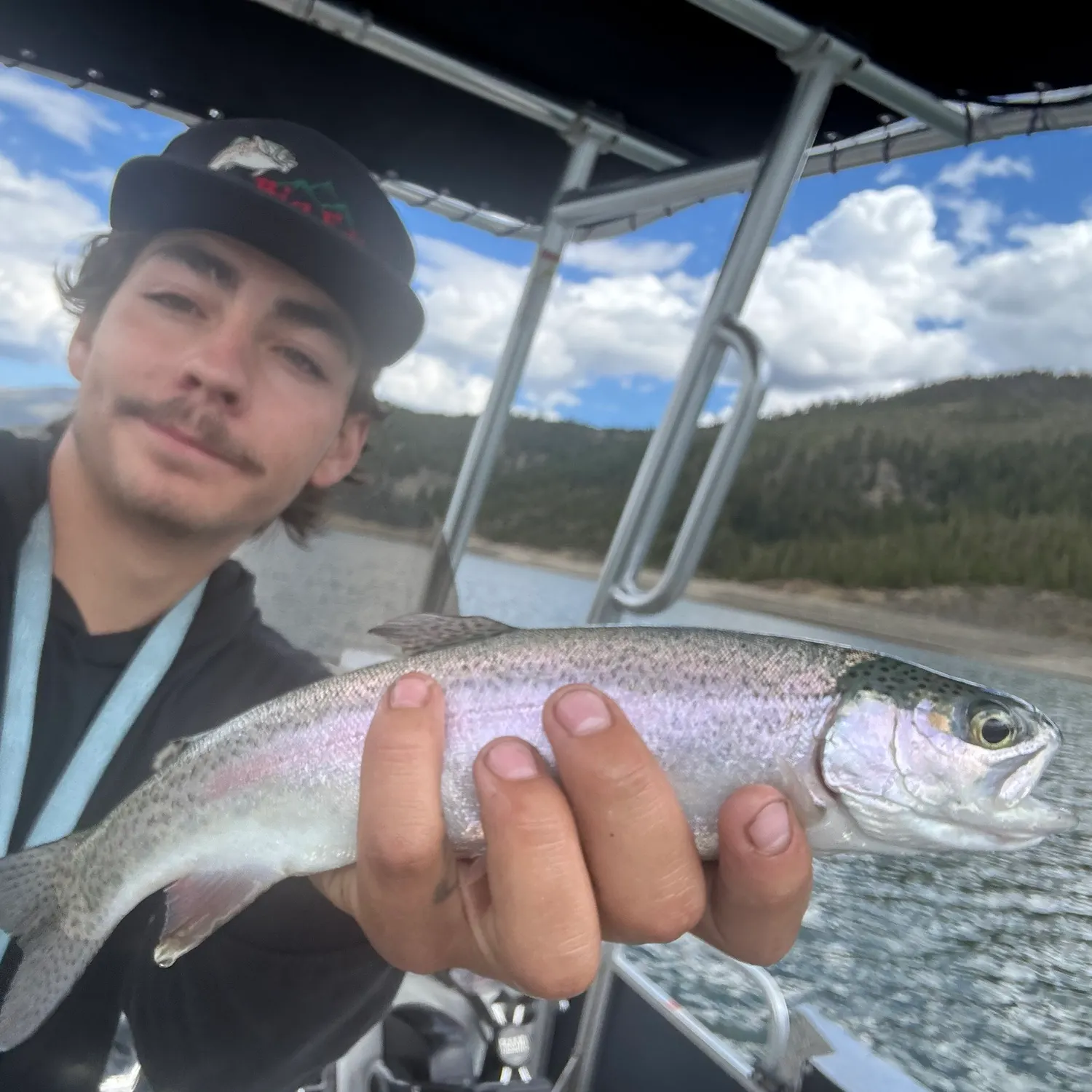Rainbow trout caught on Fishbrain