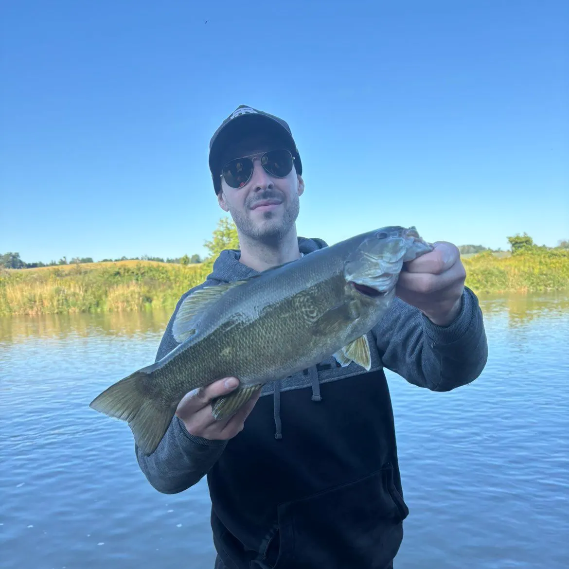 Smallmouth bass caught on Fishbrain