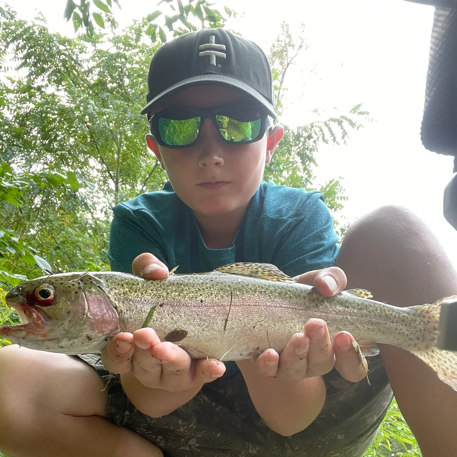 Rainbow trout caught on Fishbrain